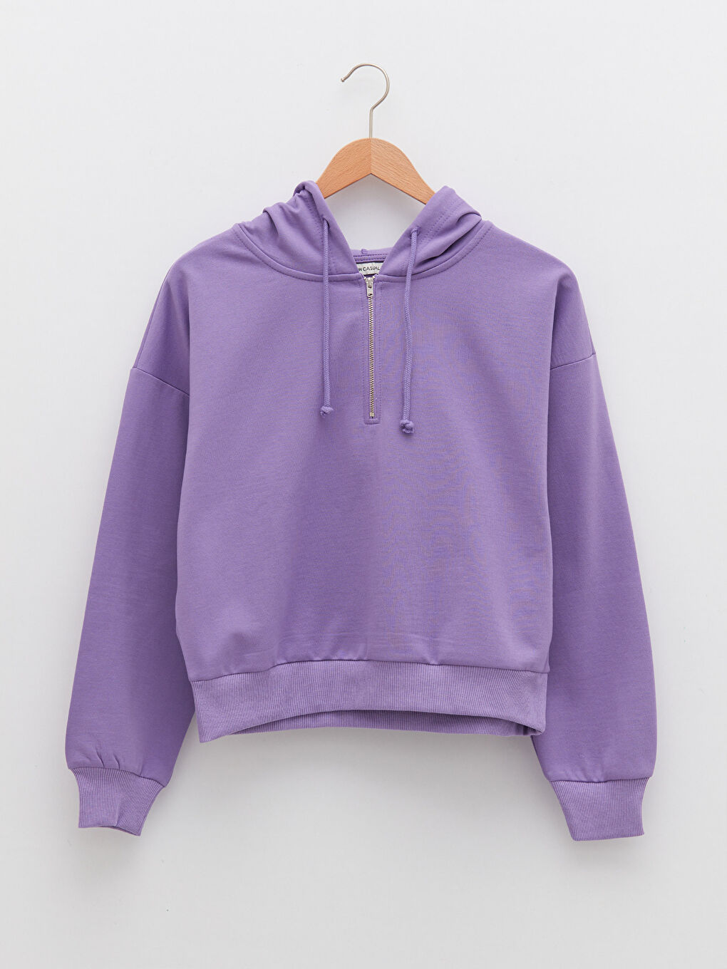 Plain Long Sleeve Women's Hoodie-6