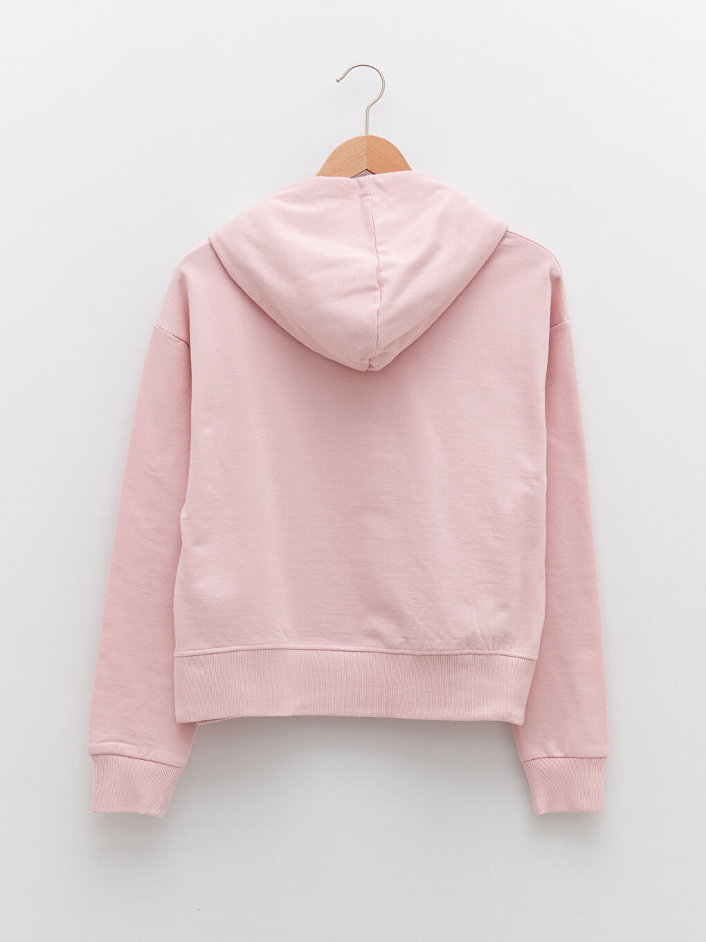 Plain Long Sleeve Women's Hoodie-8