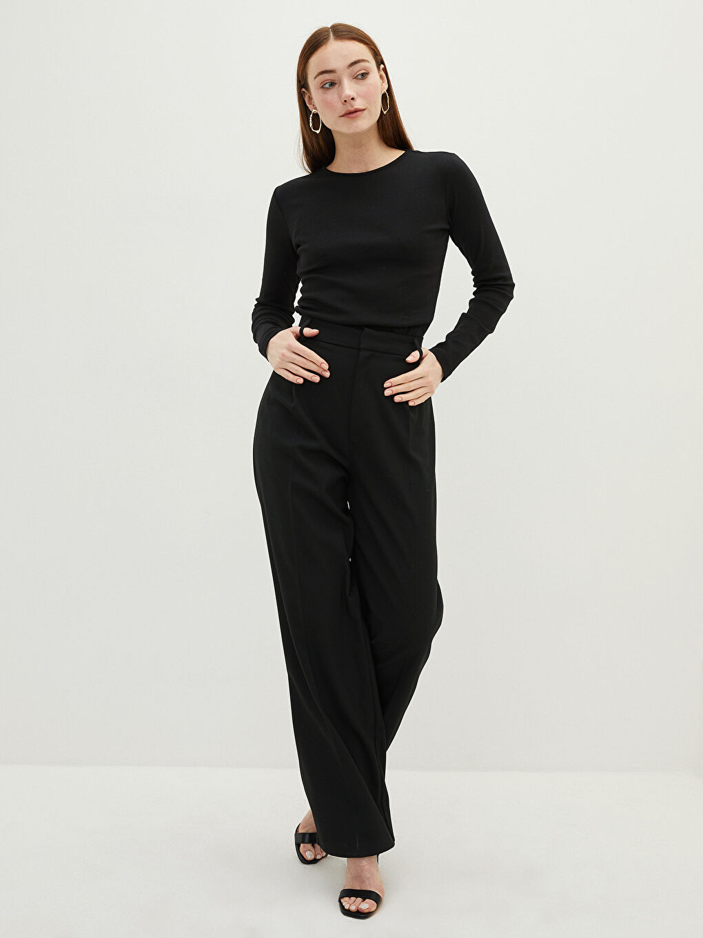 Crew Neck Women's Bodysuit-2