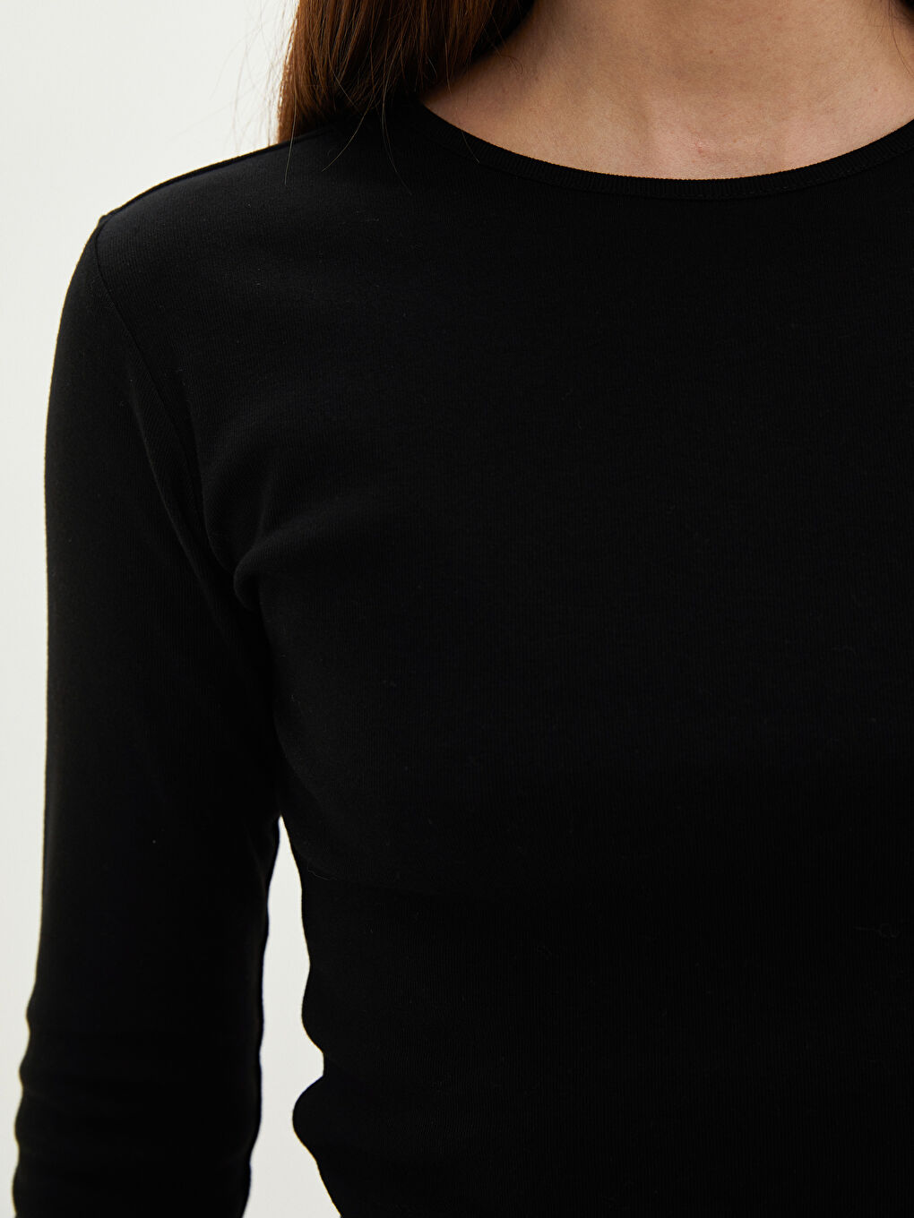 Crew Neck Women's Bodysuit-3