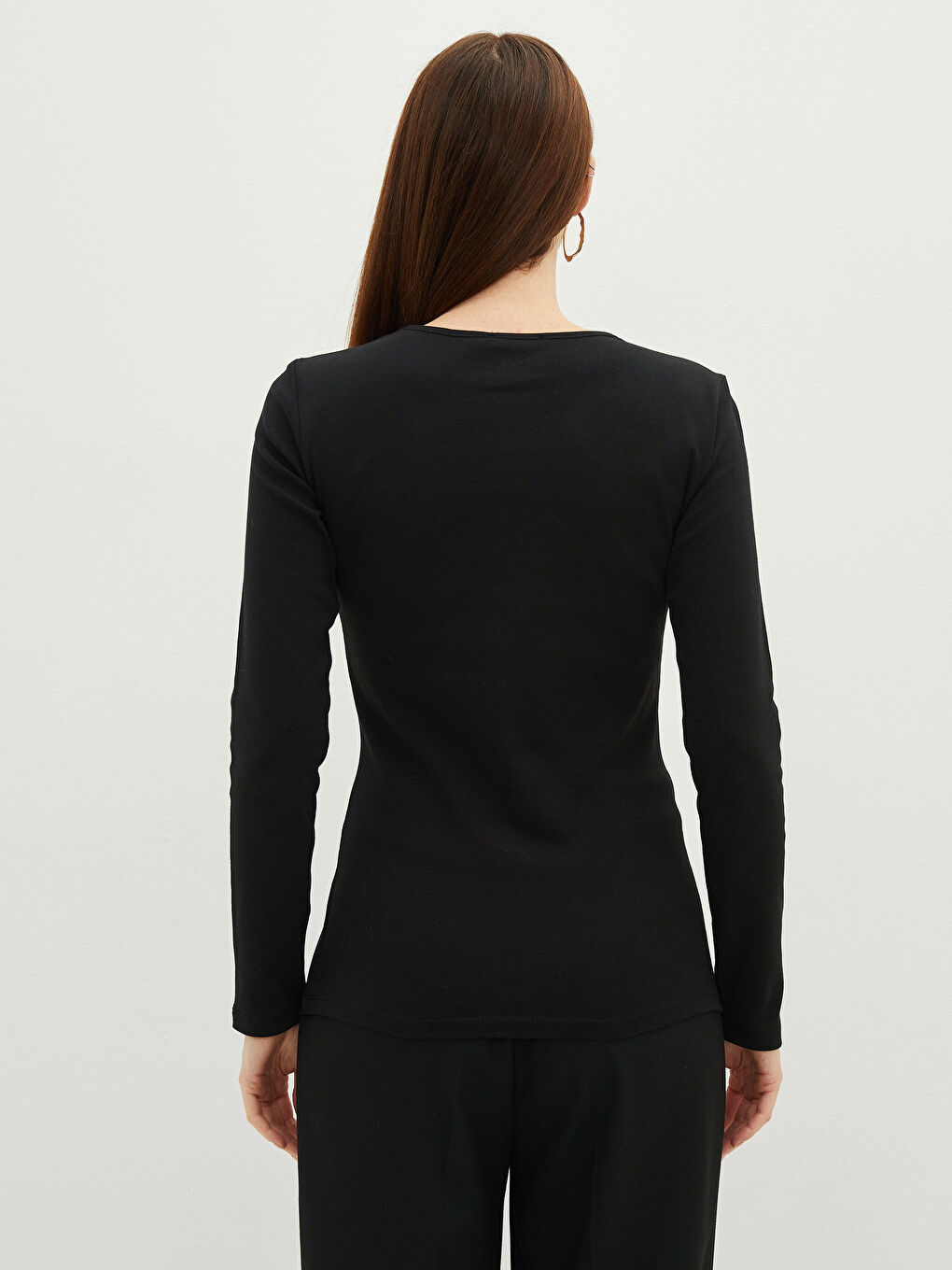 Crew Neck Women's Bodysuit-4