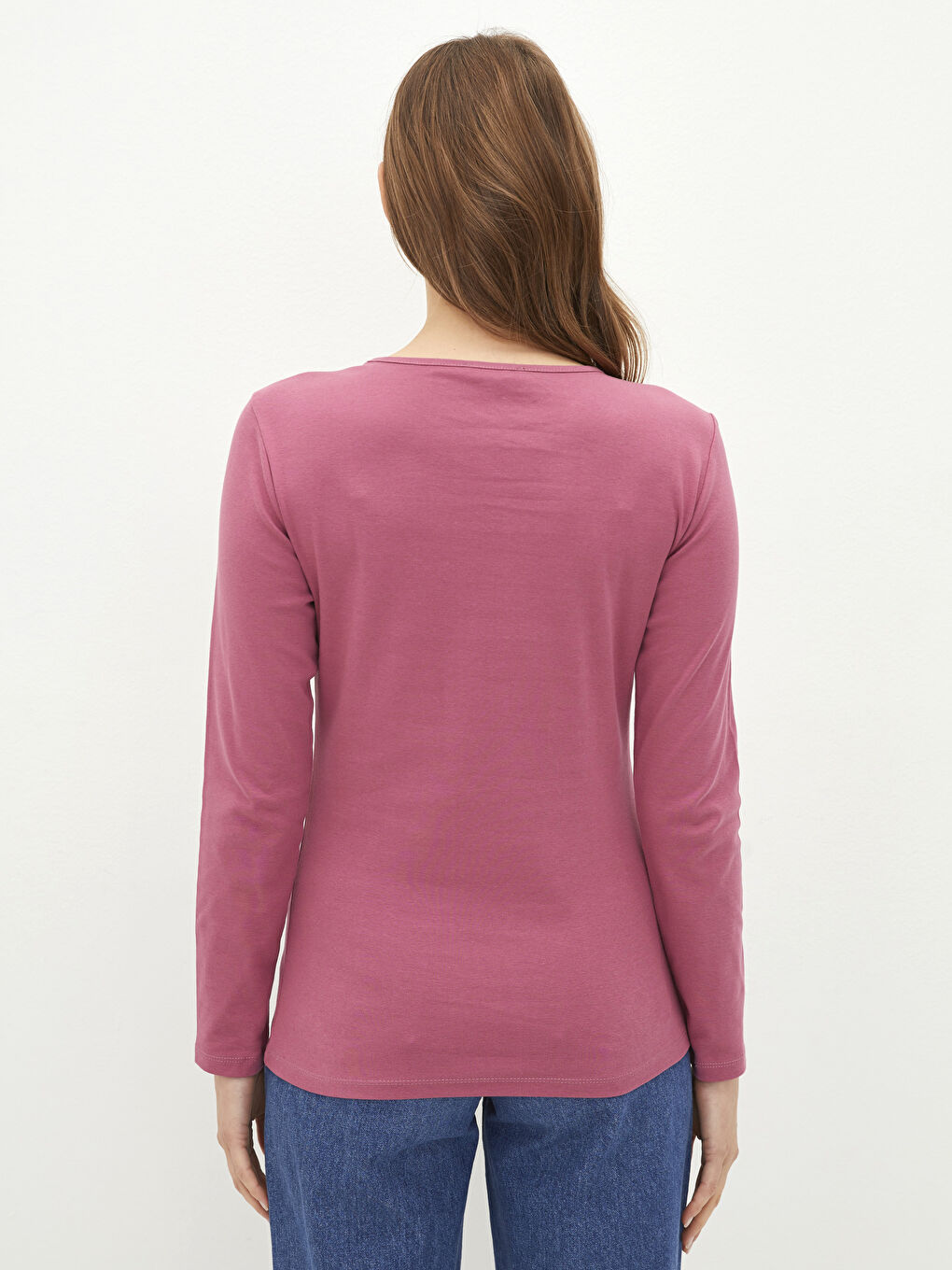 Crew Neck Women's Bodysuit-4