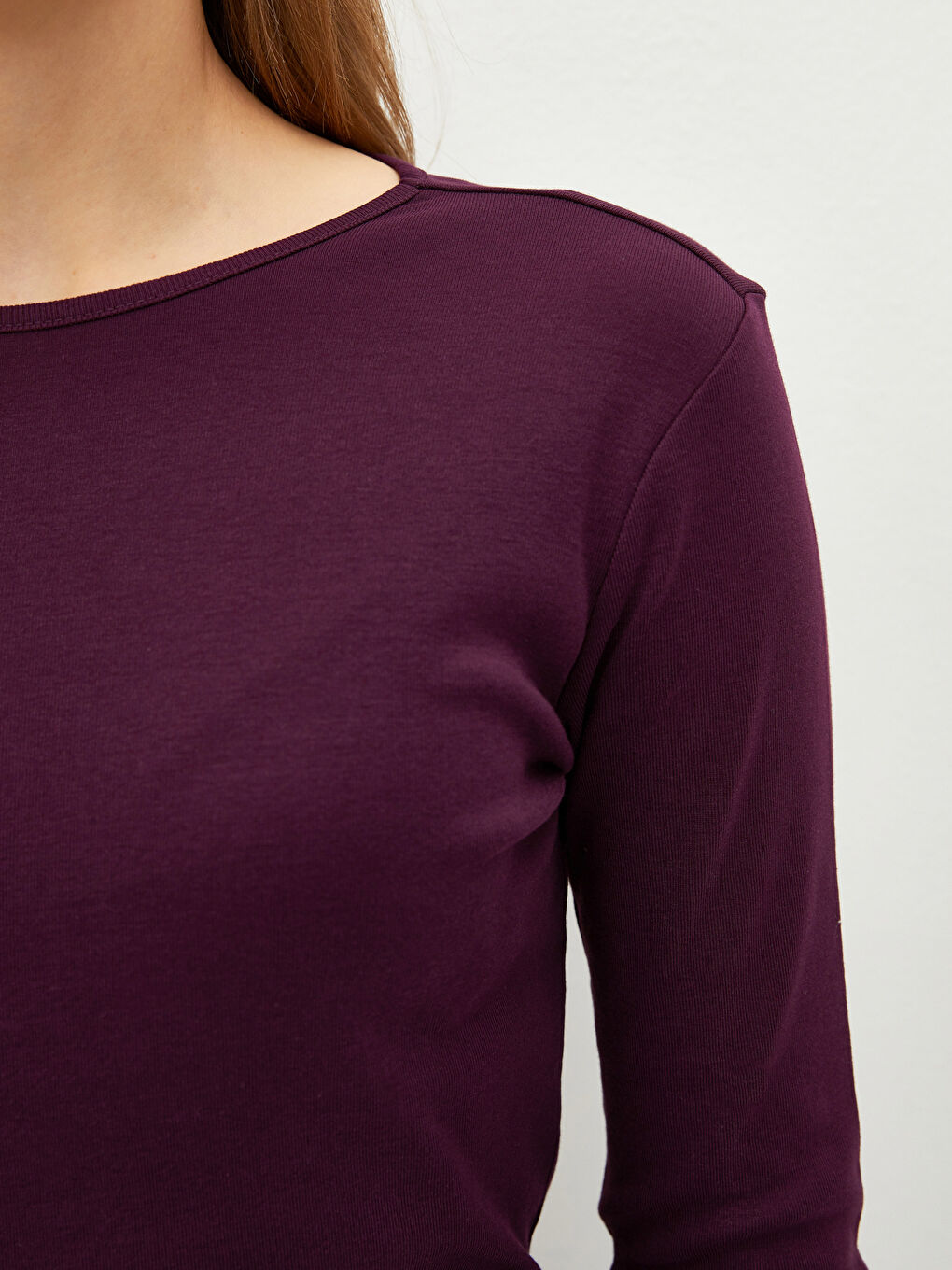 Женское боди с круглым вырезом-4