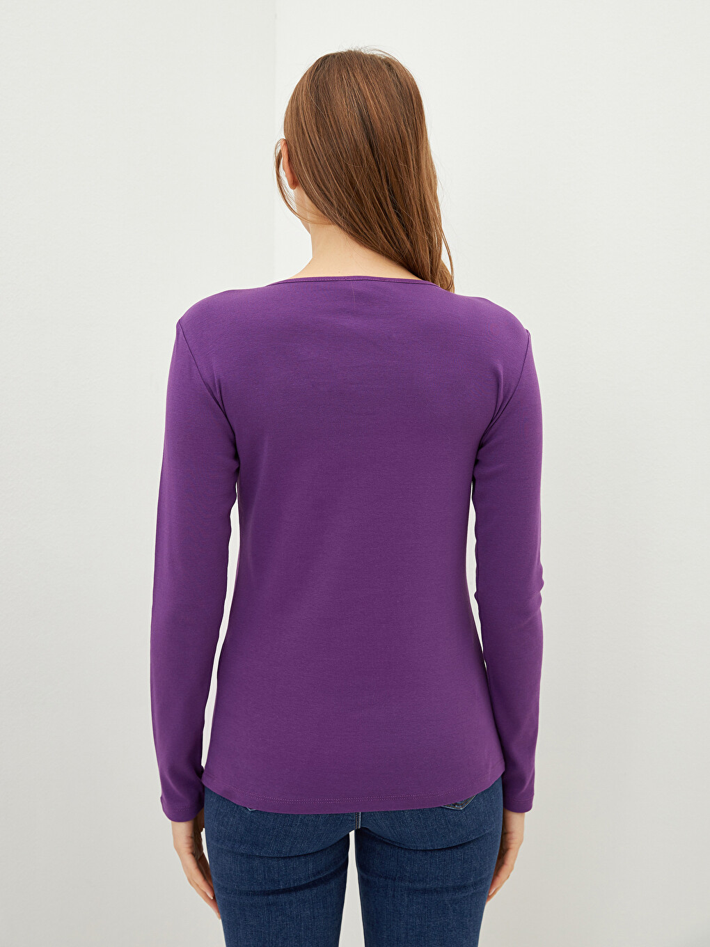 Crew Neck Women's Bodysuit-3