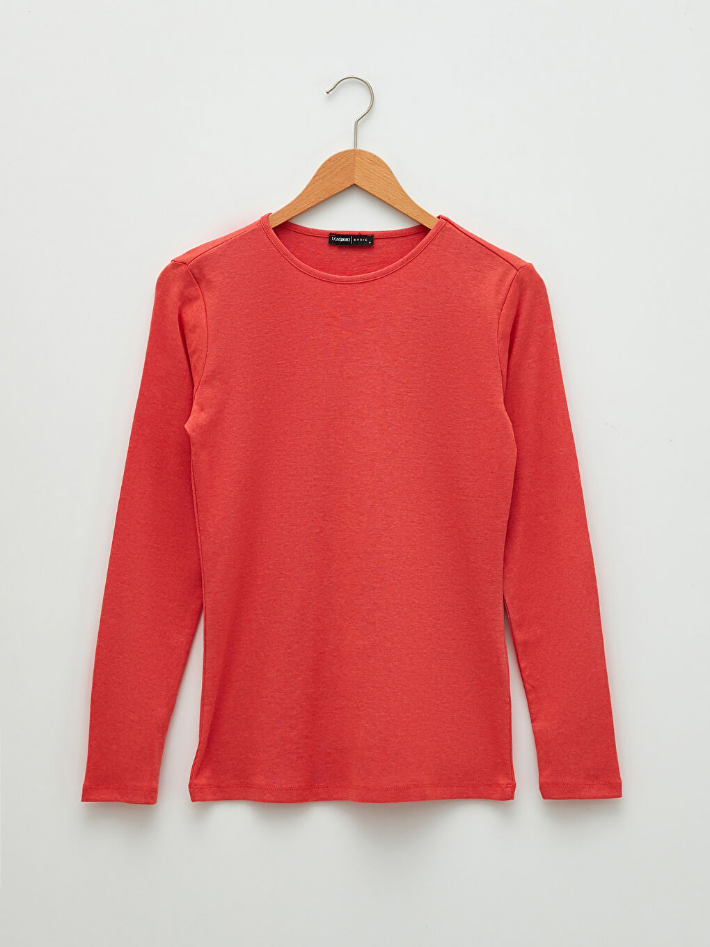 Turuncu Bisiklet Yaka Kadın Bodysuit-5