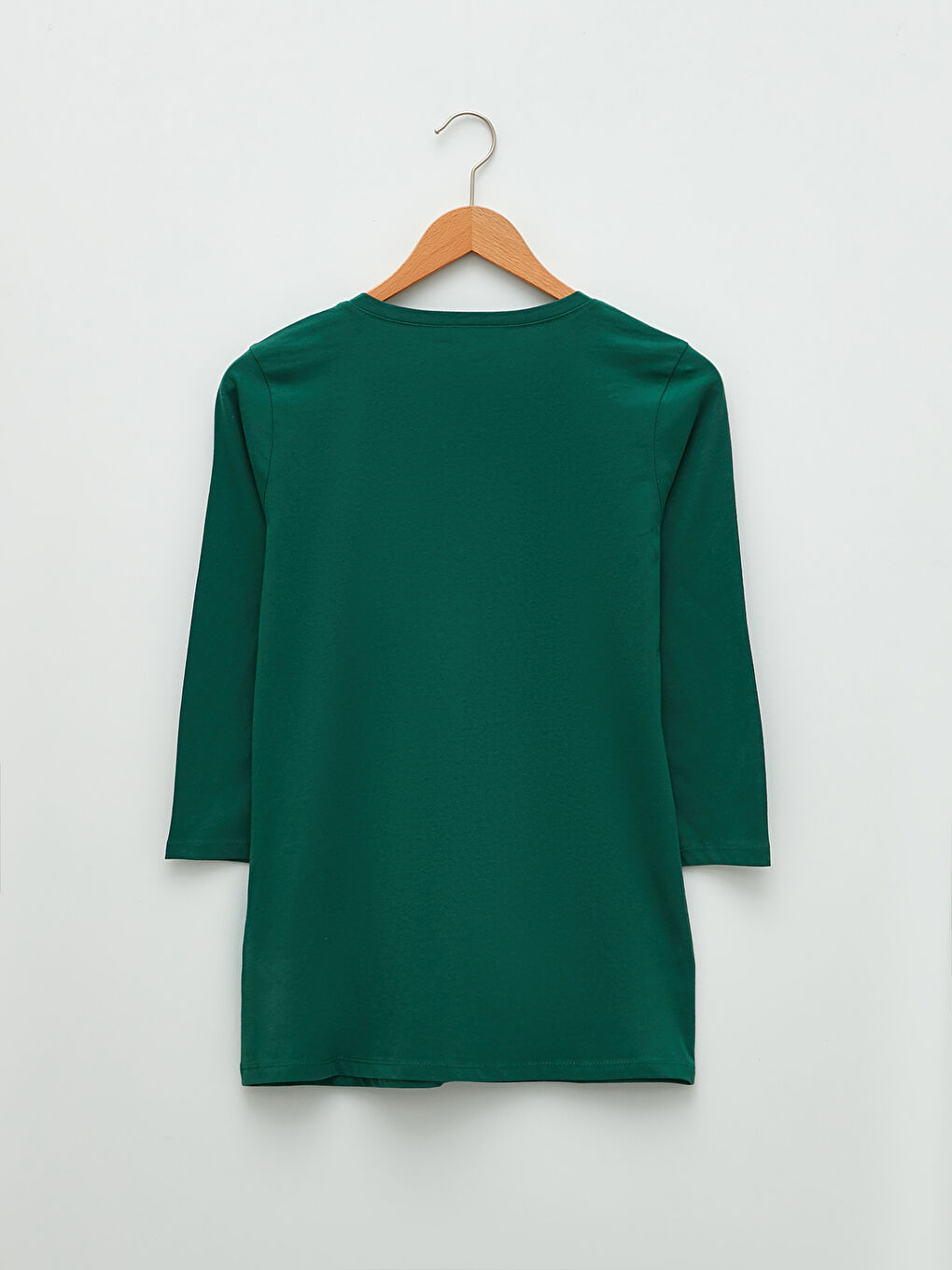 Crew Neck Regular Cotton Women's T-shirt-5