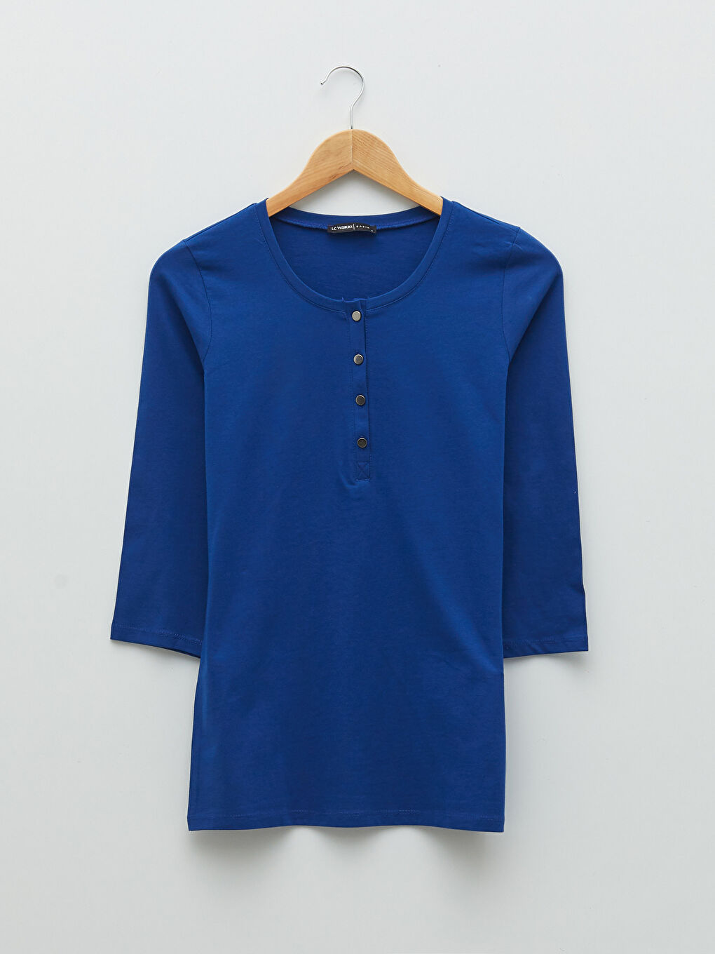 Crew Neck Regular Cotton Women's T-shirt-5