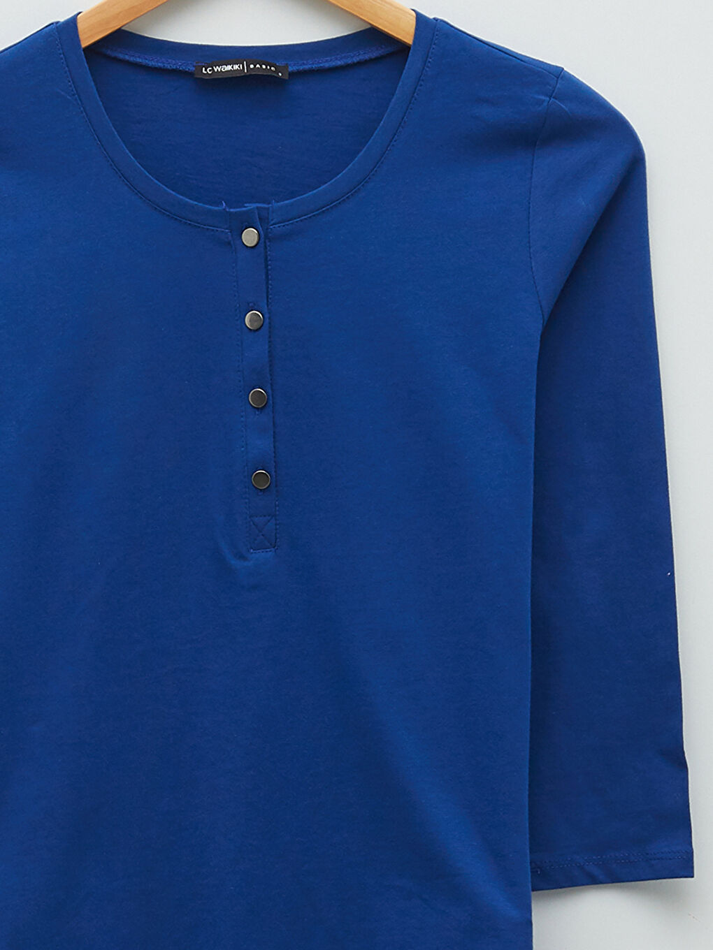 Crew Neck Regular Cotton Women's T-shirt-7