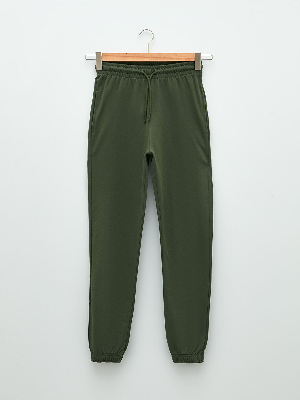 Ženske Jogger Pantalone sa Elastičnim Strukem, Regularnog Kroja i Detaljima Džepova-5