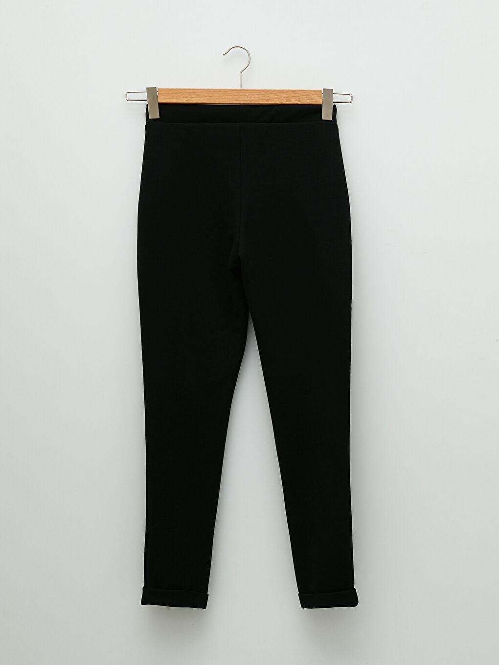 بنطلون رياضي سادة بخصر مرن للسيدات-6