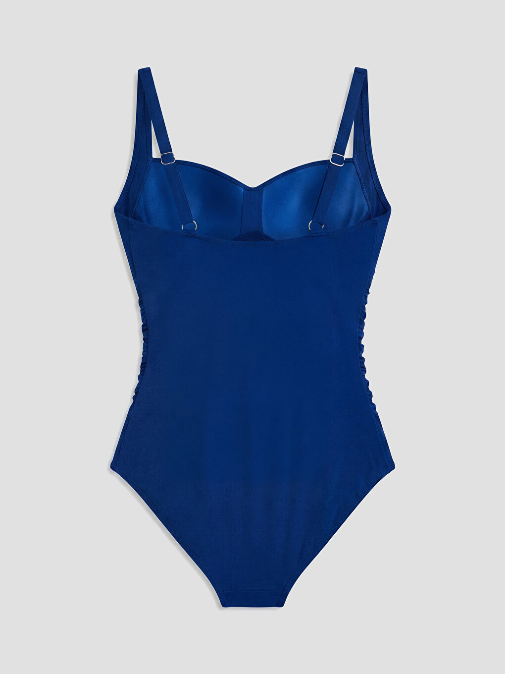 Sweetheart Neck Plain Strappy Women's Swimsuit-1