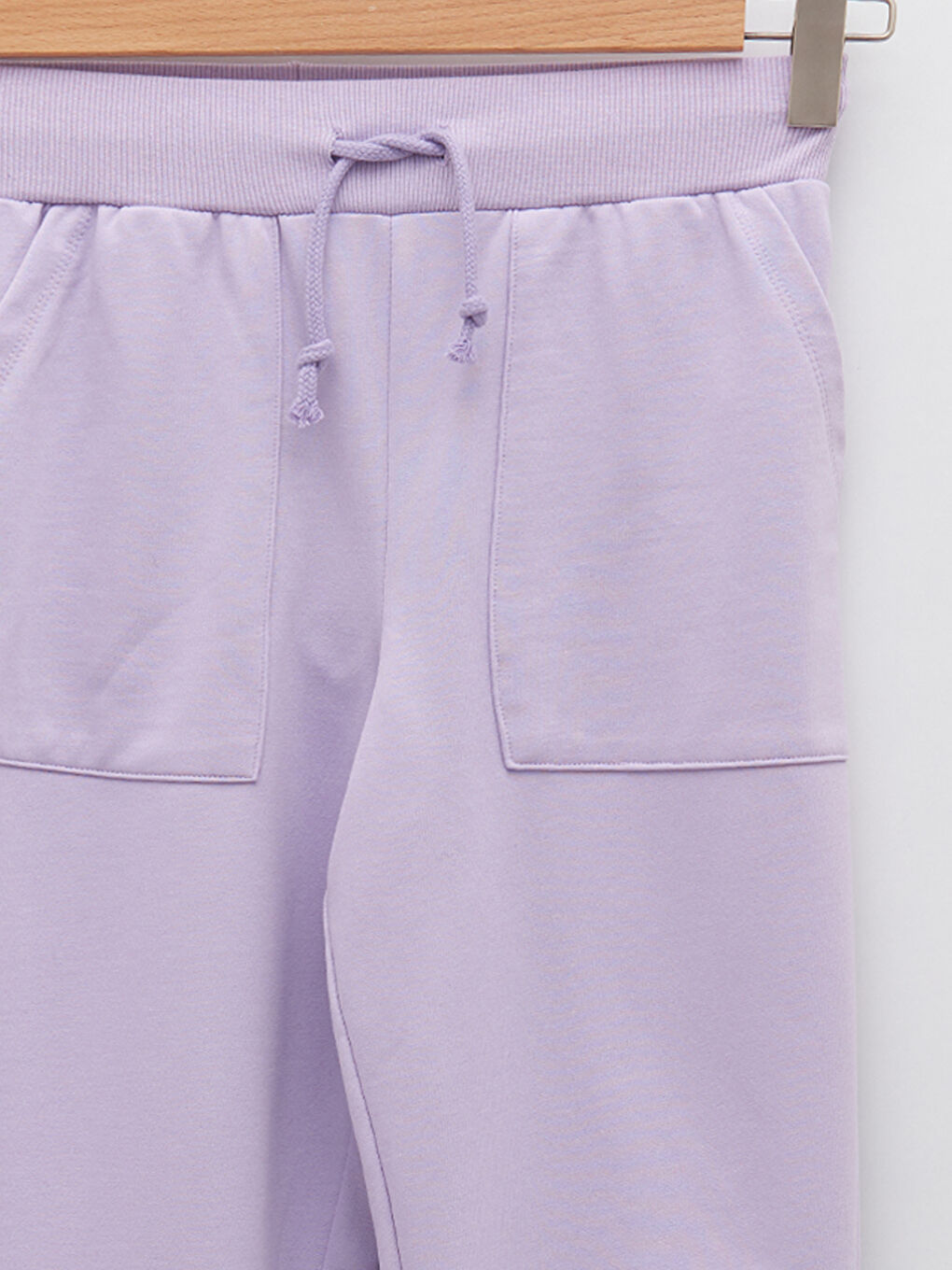 Women's Elasticated Waist Plain Jogger Sweatpants-6