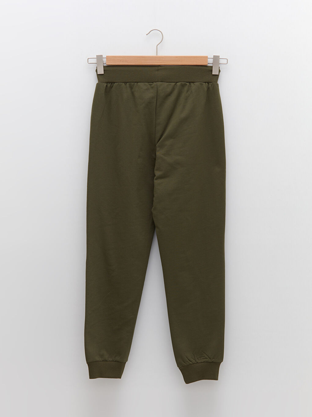 بنطلون رياضي سادة بخصر مرن للسيدات-7