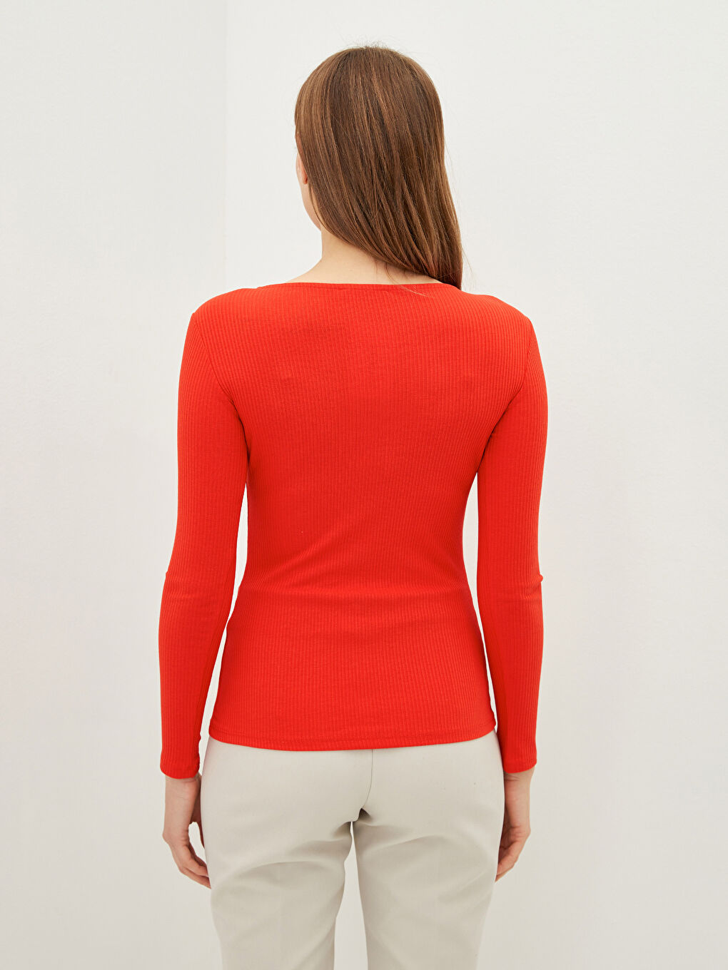 Crew Neck Women's Bodysuit-5