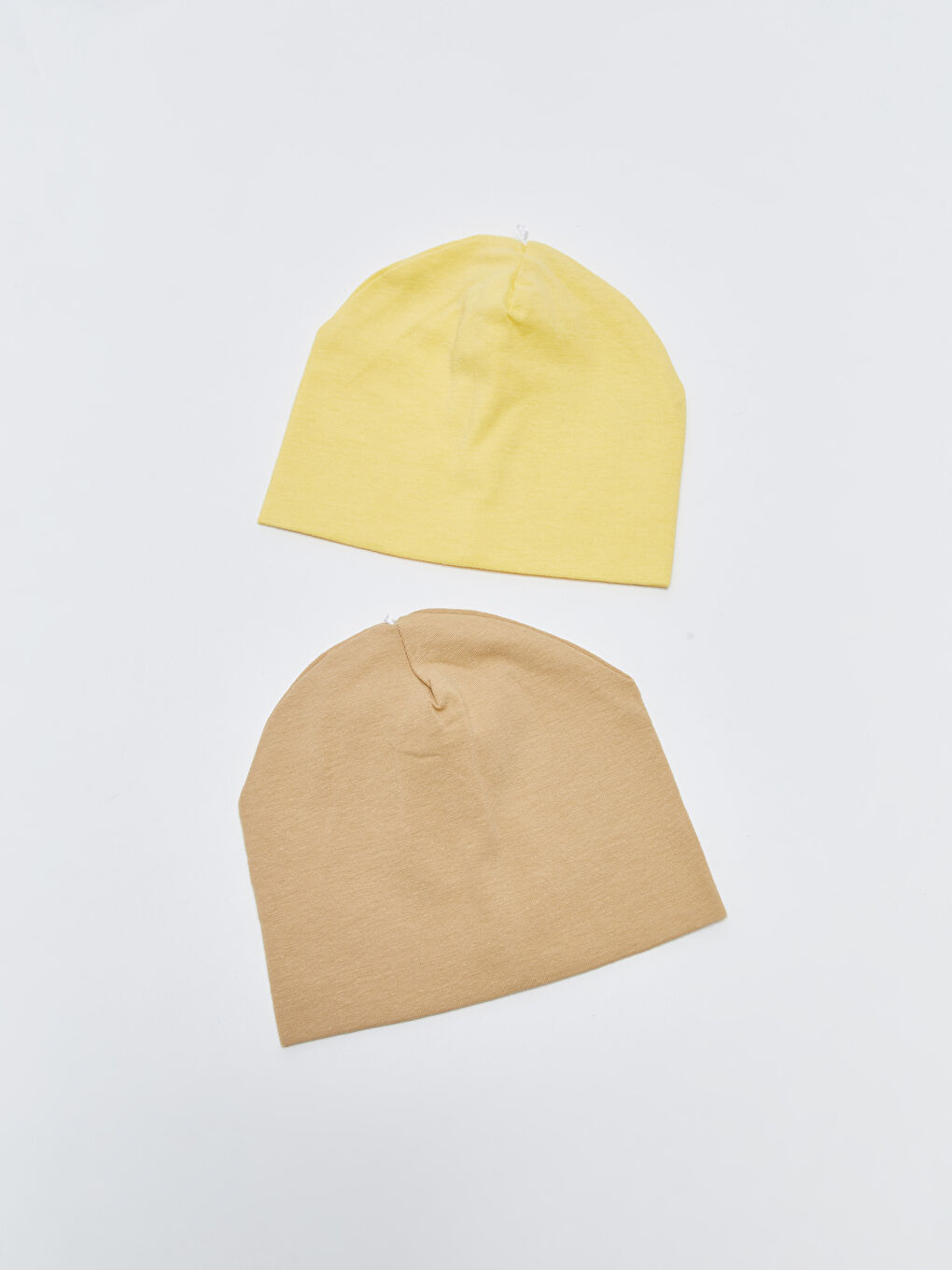 Basic Cotton Baby Girl Beanie 2 Pieces