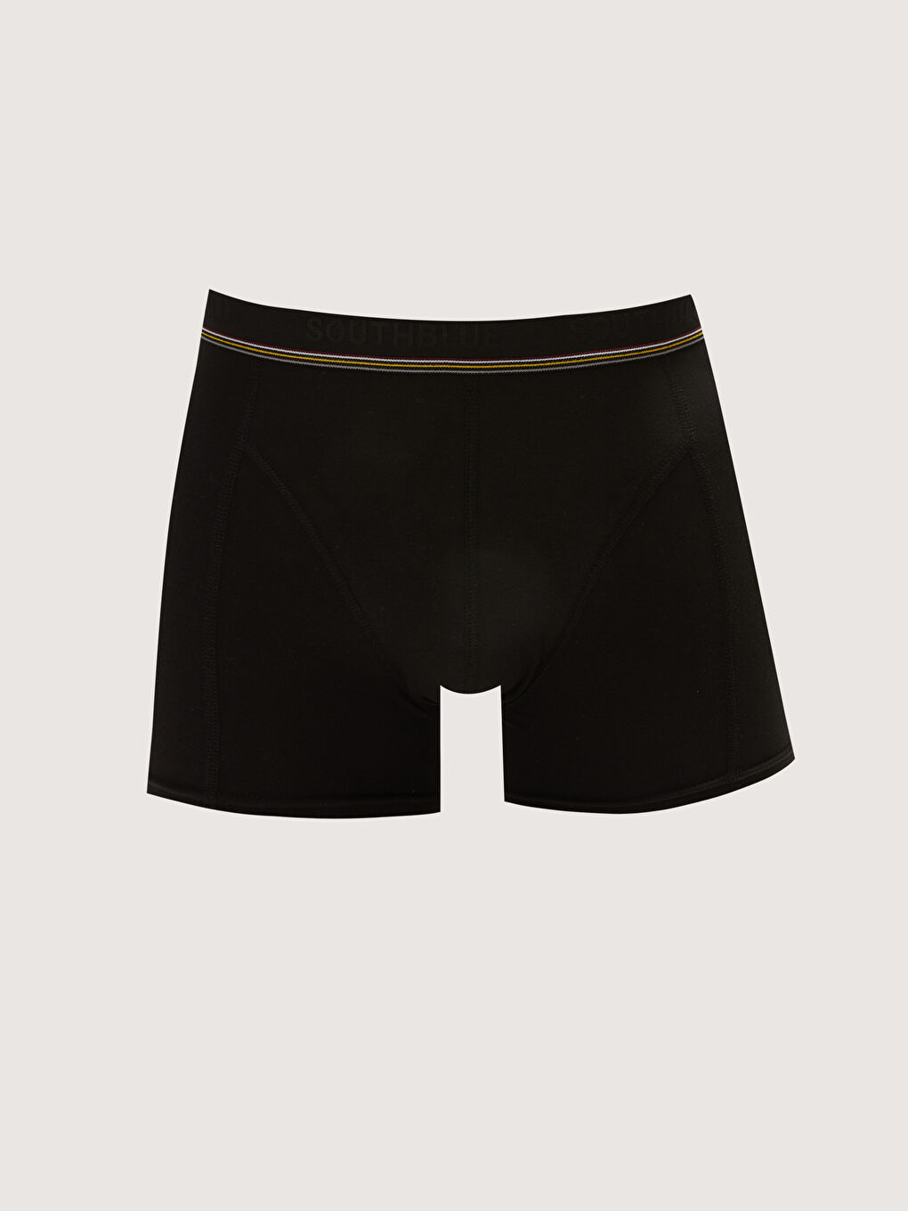 Siyah Standart Kalıp Esnek Kumaş Erkek Boxer