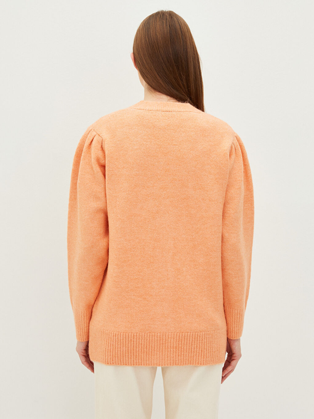 V Neck Women's Knitwear Cardigan-4