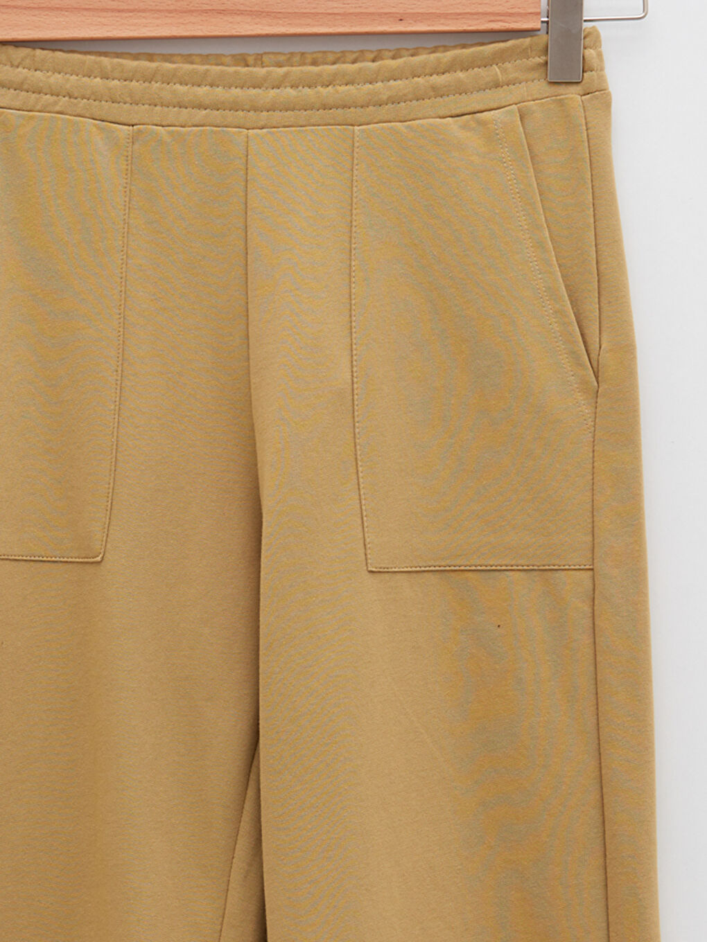 Women's Elasticated Waist Plain Sweatpants-8