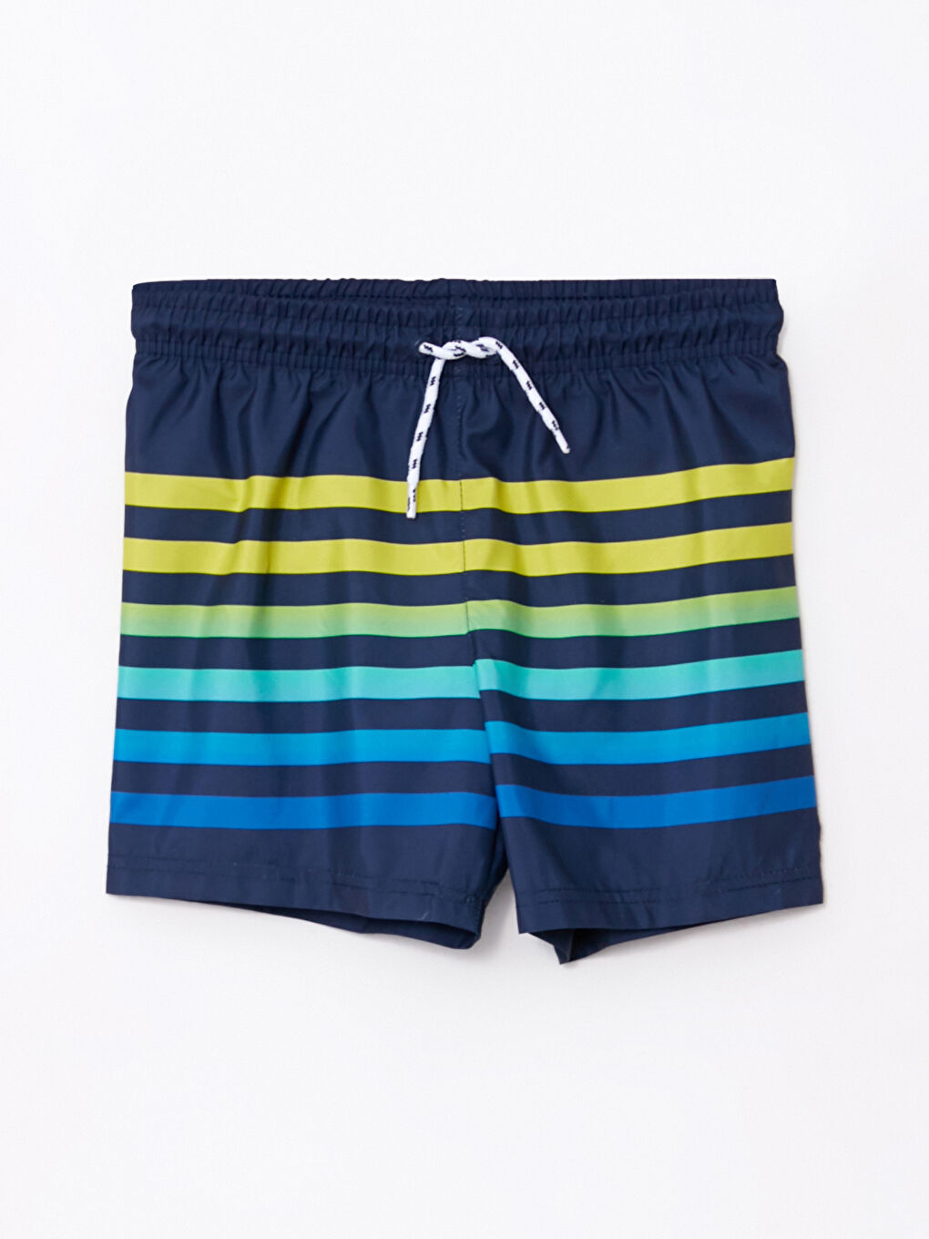 Boys' Striped Quick Dry Beach Shorts -S2AA11Z4-LSH