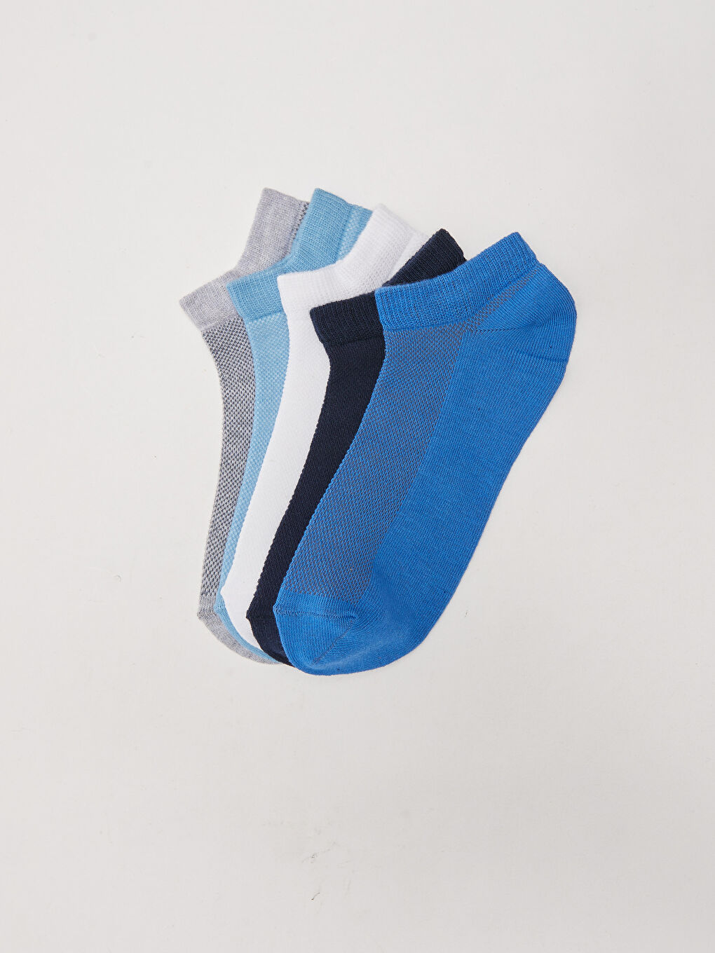 Basic Boys' Trainer Socks 5 Pack
