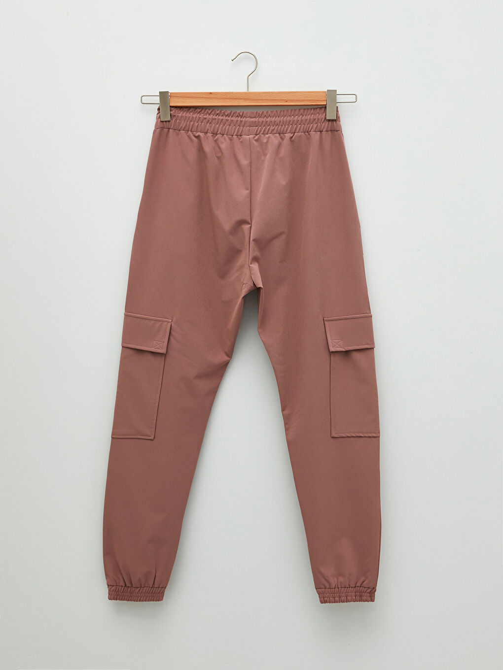 بنطلون رياضي خارجي للسيدات بخصر مطاطي وجيوب مستقيمة-7