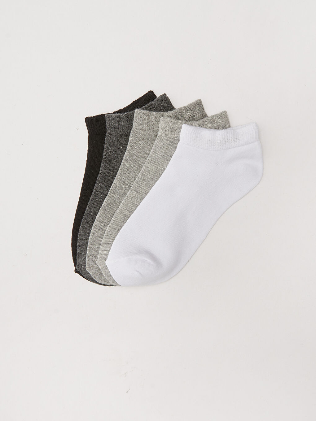 Basic Boys' Trainer Socks 5 Pack
