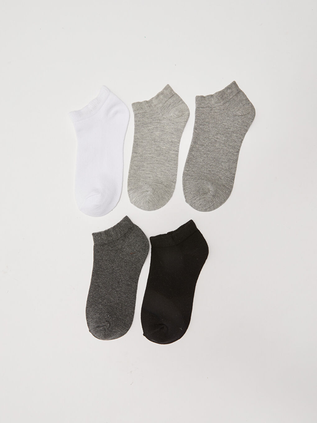 Basic Boys' Trainer Socks 5 Pack-1