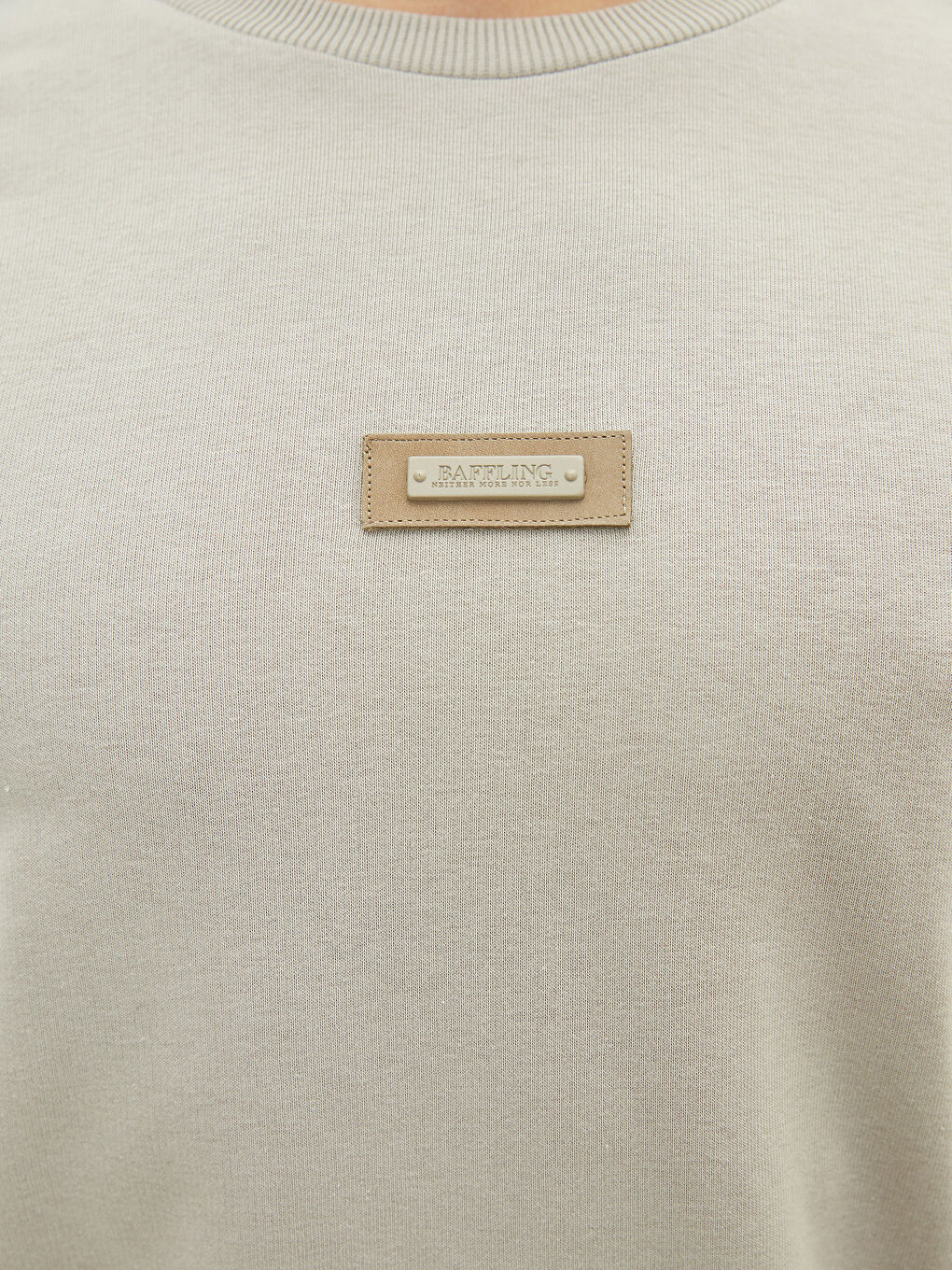 მრგვალი საყელო გრძელმკლავიანი ნაბეჭდი მამაკაცის თბილი ზედა-3