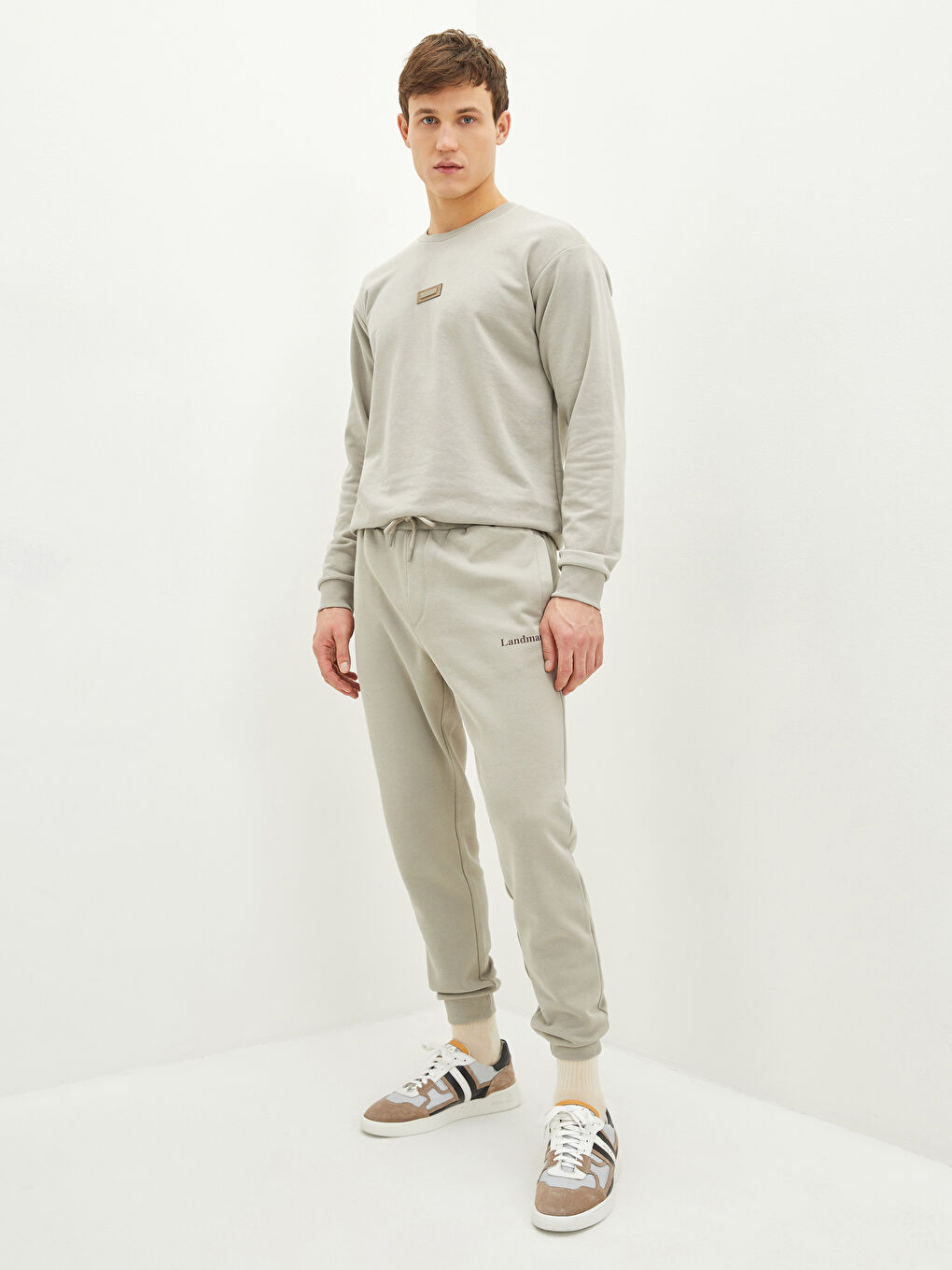 Slim Fit Men's Thick Sweatpants