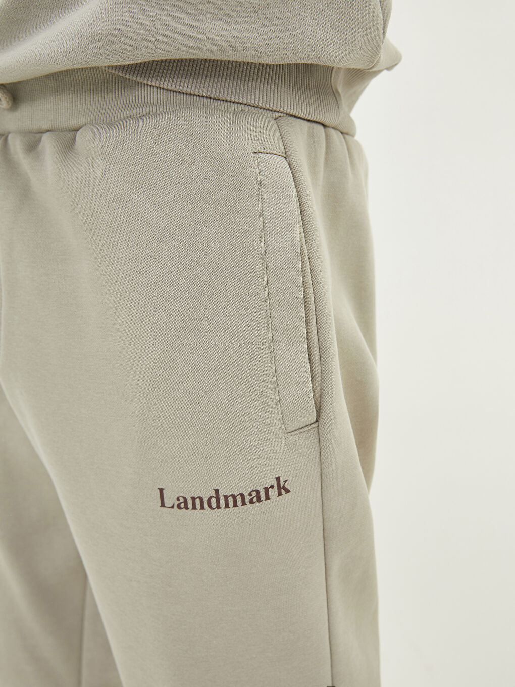 Slim Fit Men's Thick Sweatpants-2