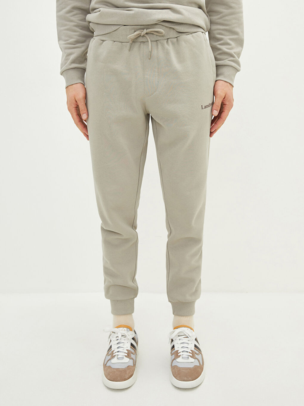 Slim Fit Men's Thick Sweatpants-3