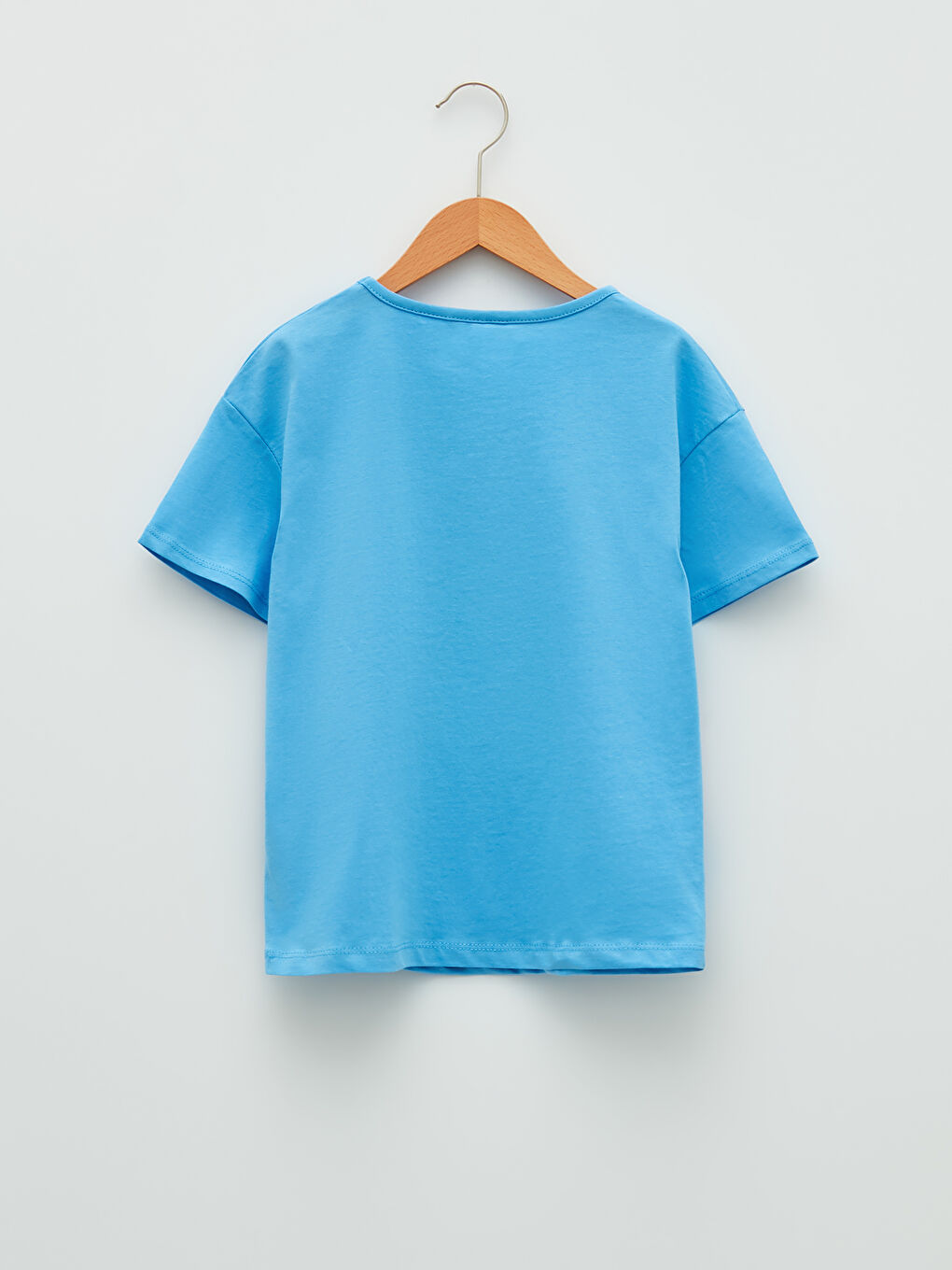 Mavi Bisiklet Yaka LOL Surprise OMG Lisanslı Kısa Kollu Kız Çocuk Tişört-1