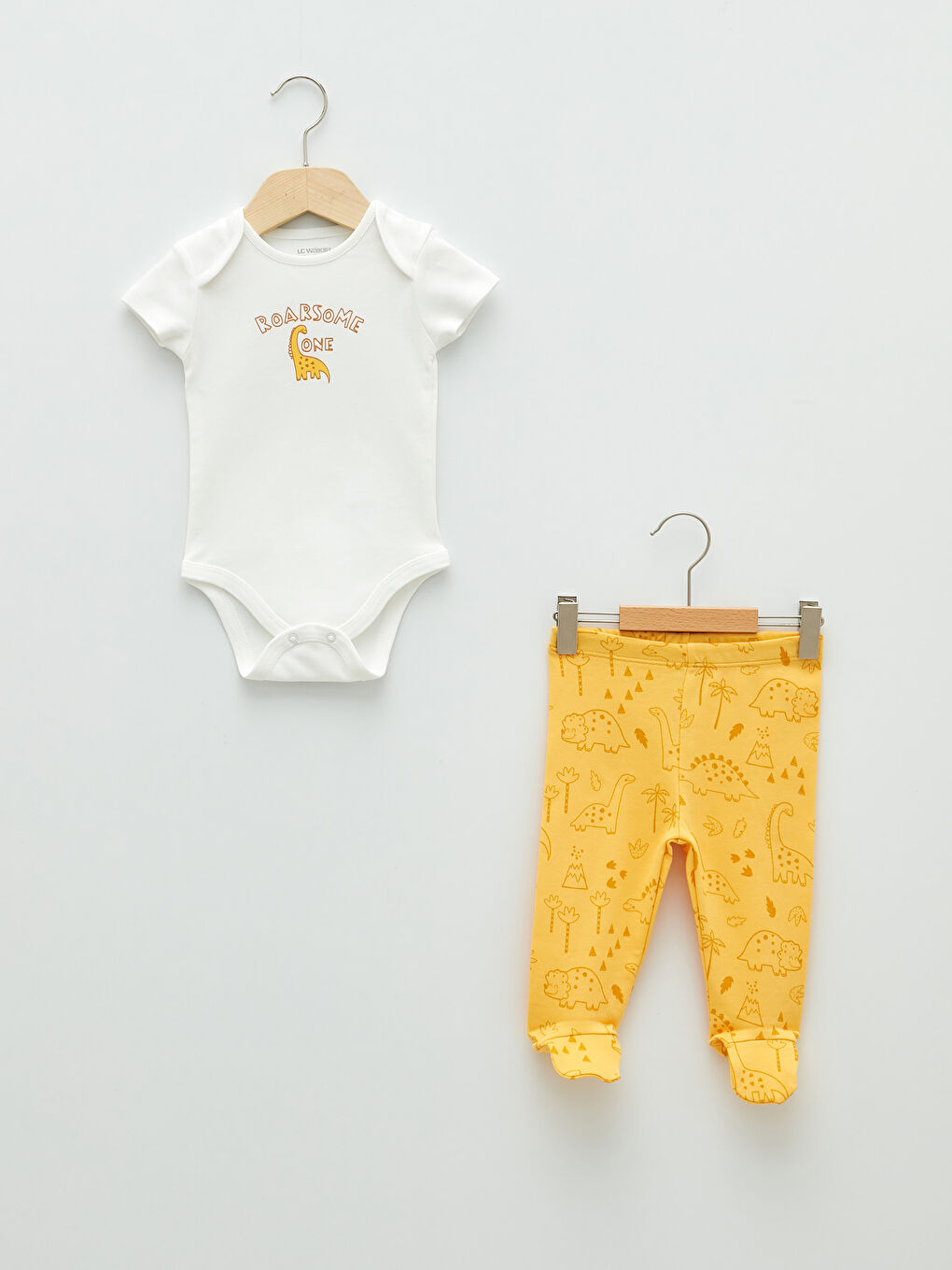 Crew Neck Printed Baby Boy Hospital Outlet Set of 5-3