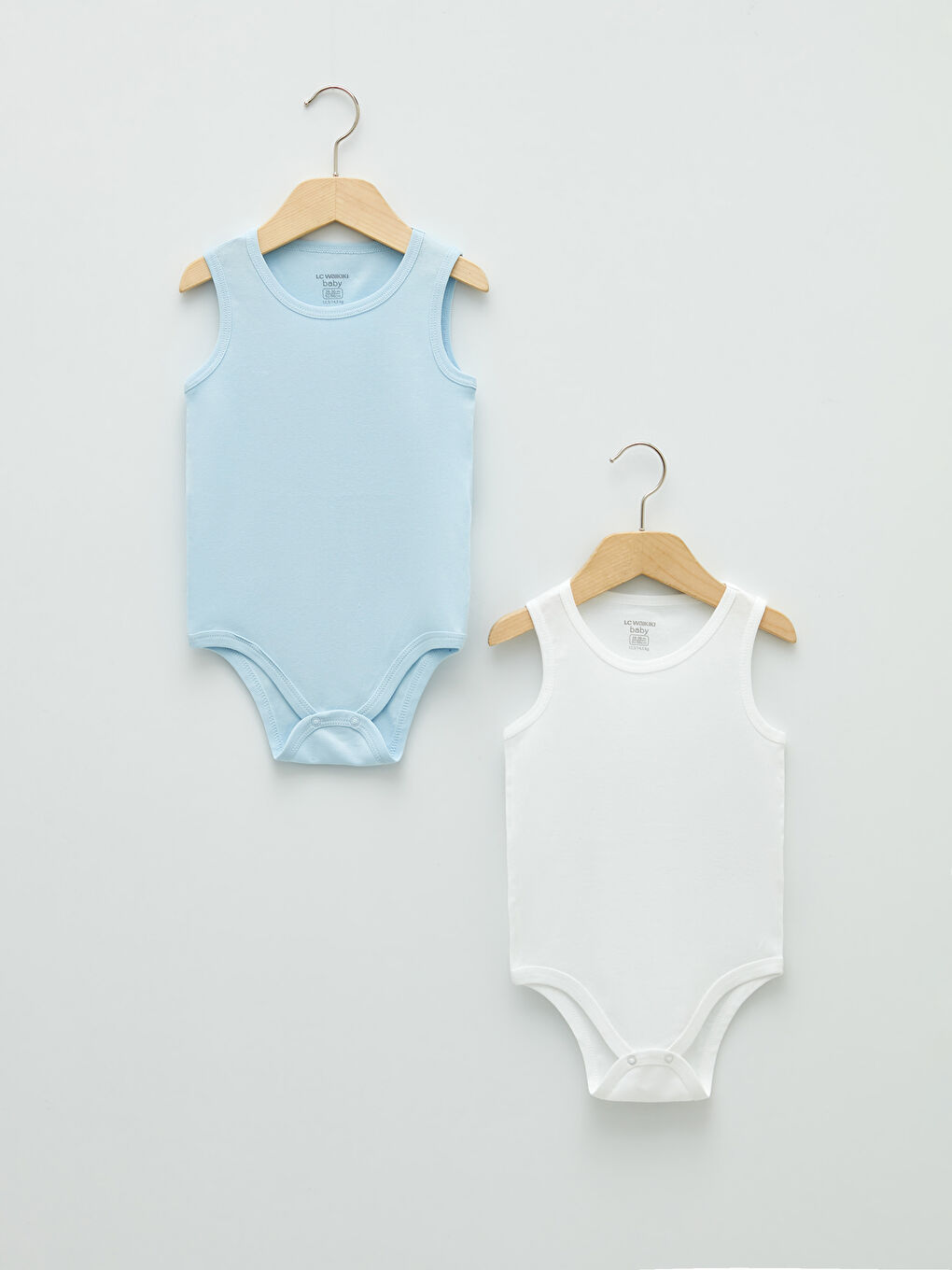 Bisiklet Yaka Basic Pamuklu Erkek Bebek Çıtçıtlı Body 5'li-3