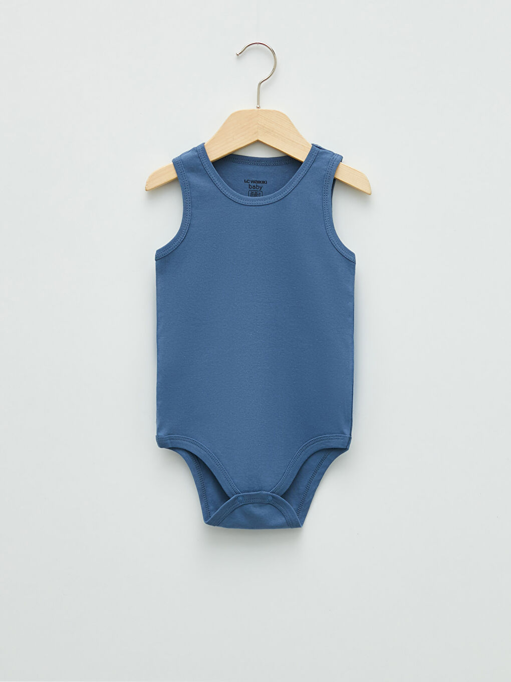 Bisiklet Yaka Basic Pamuklu Erkek Bebek Çıtçıtlı Body 5'li-5