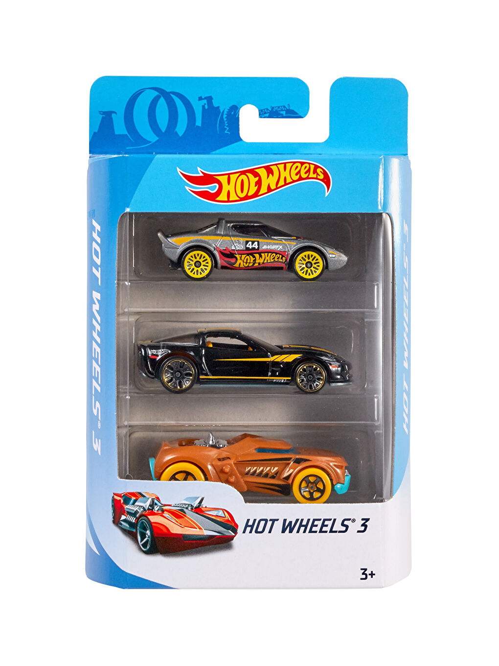 Mattel Hotwheels Oyuncak Araba Seti 3'lü-3