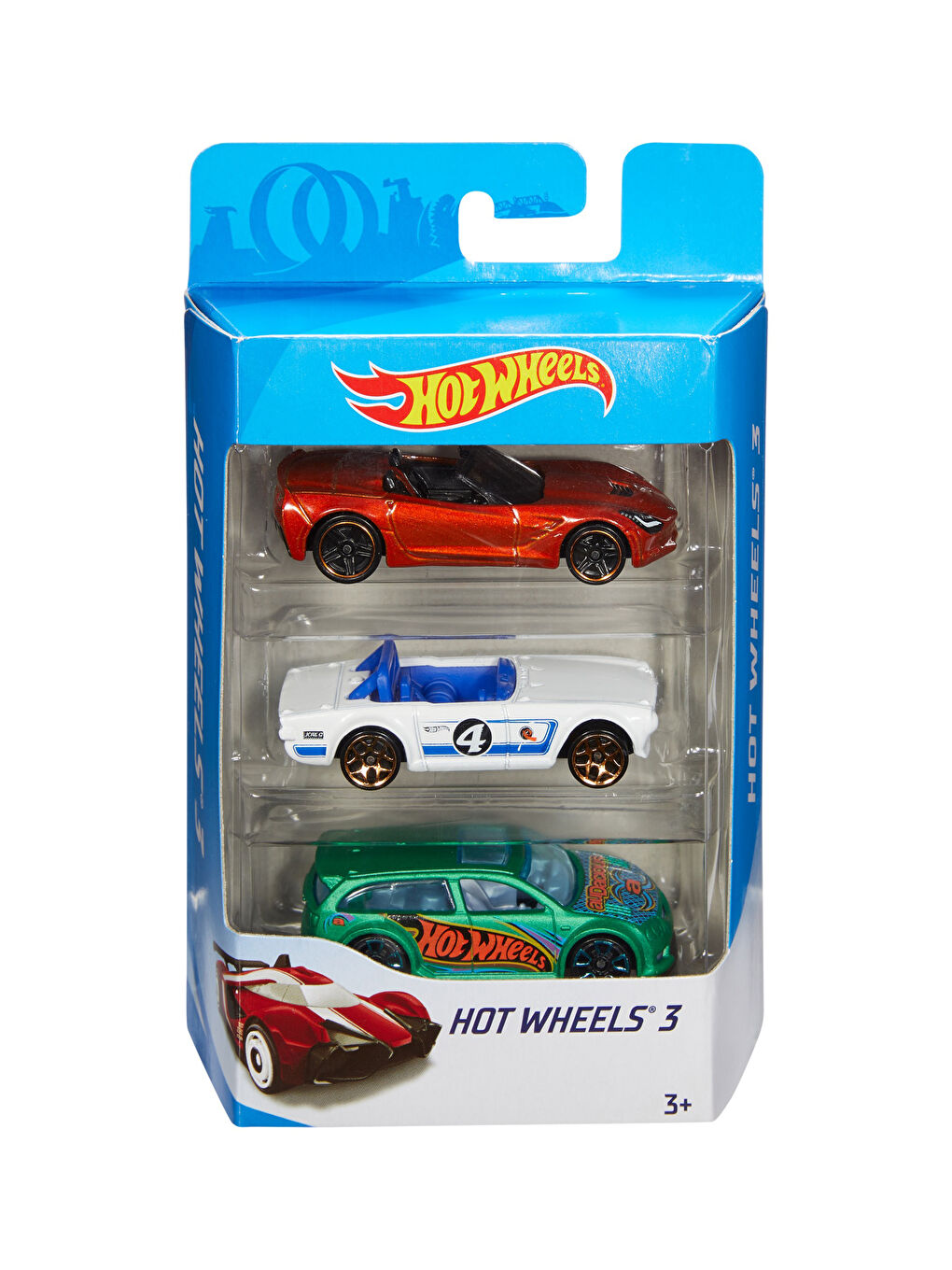 Mattel Hotwheels Oyuncak Araba Seti 3'lü-1