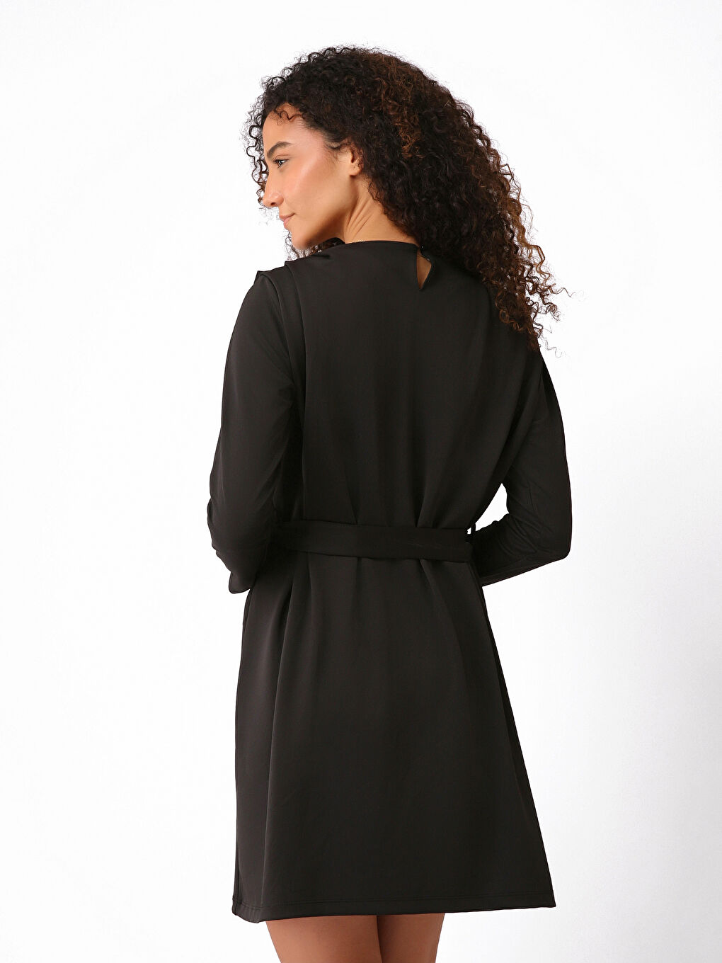 Crew Neck Women's Dress -S2AB90Z8-RQN