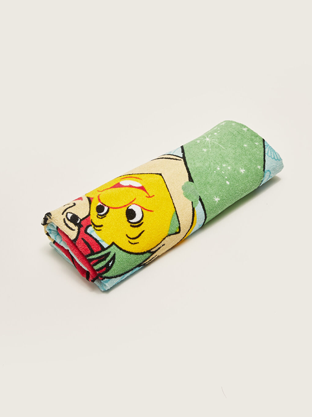 Serviette de plage en velours fille sous licence Princess-1