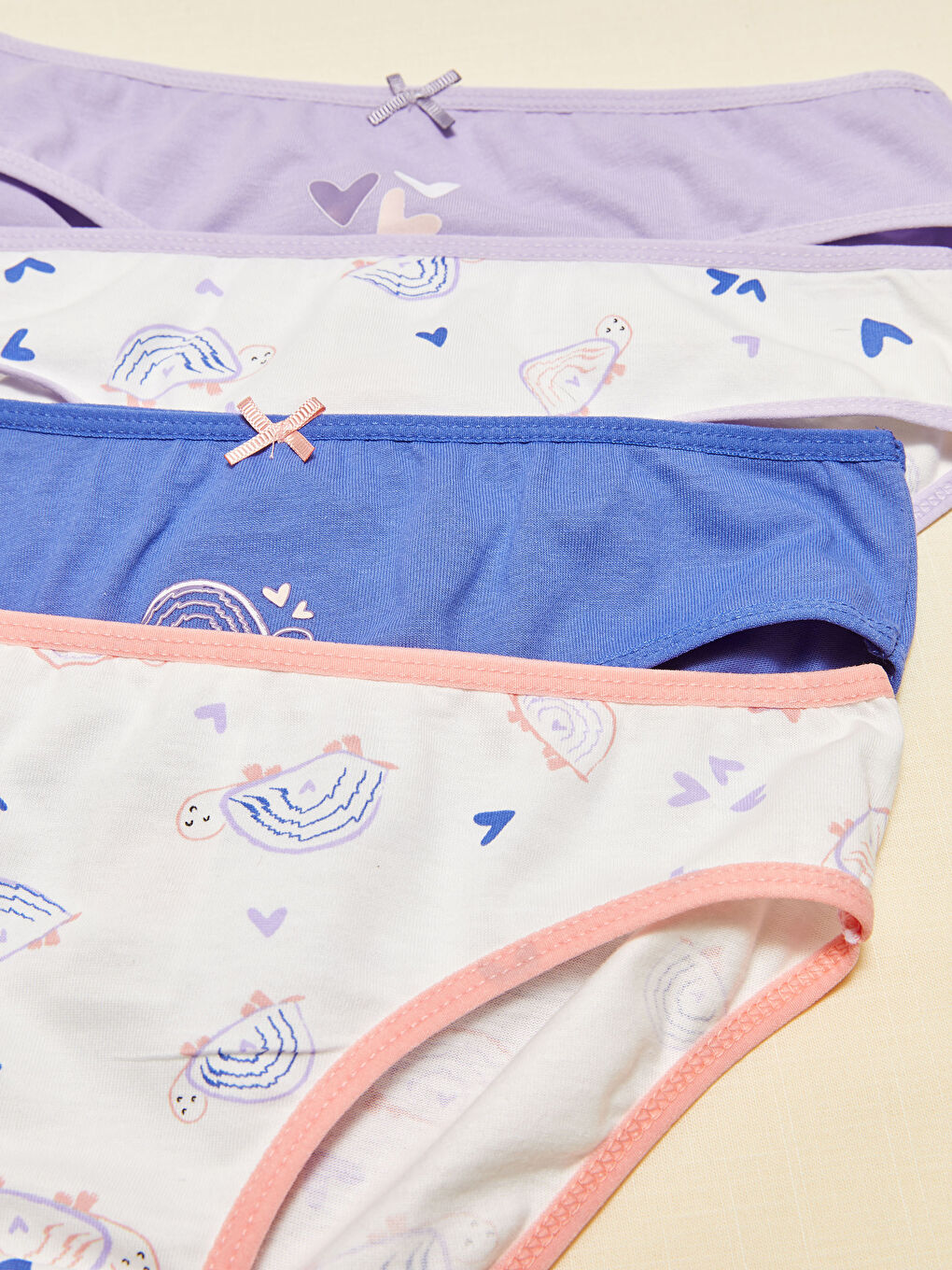Printed Girl Panties 4 Pieces-2