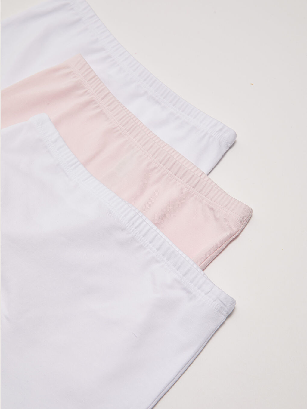 Basic Cotton Girls' Boxer 3-Pack-3
