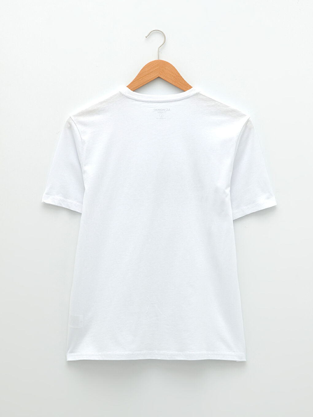 Crew Neck Short Sleeve Printed Combed Cotton Men's T-shirt-6