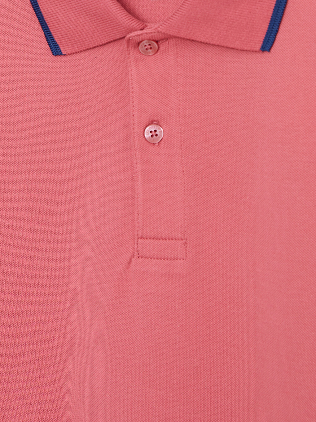 Polo Neck Short Sleeve Pique Men's T-shirt-7