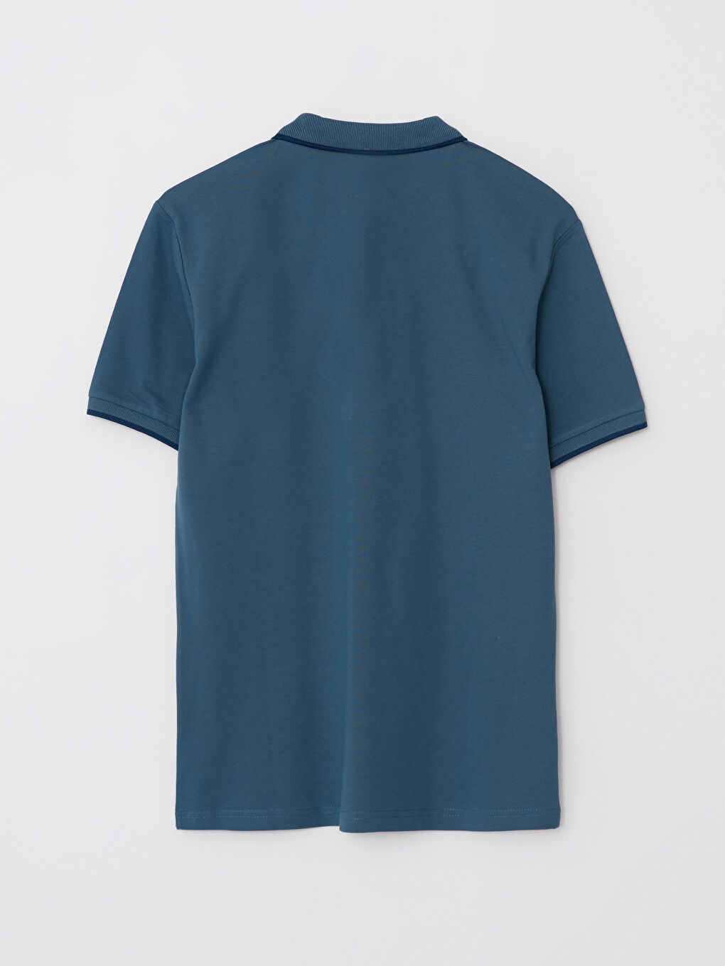 Polo Yaka Kısa Kollu Pike Erkek Tişört-6