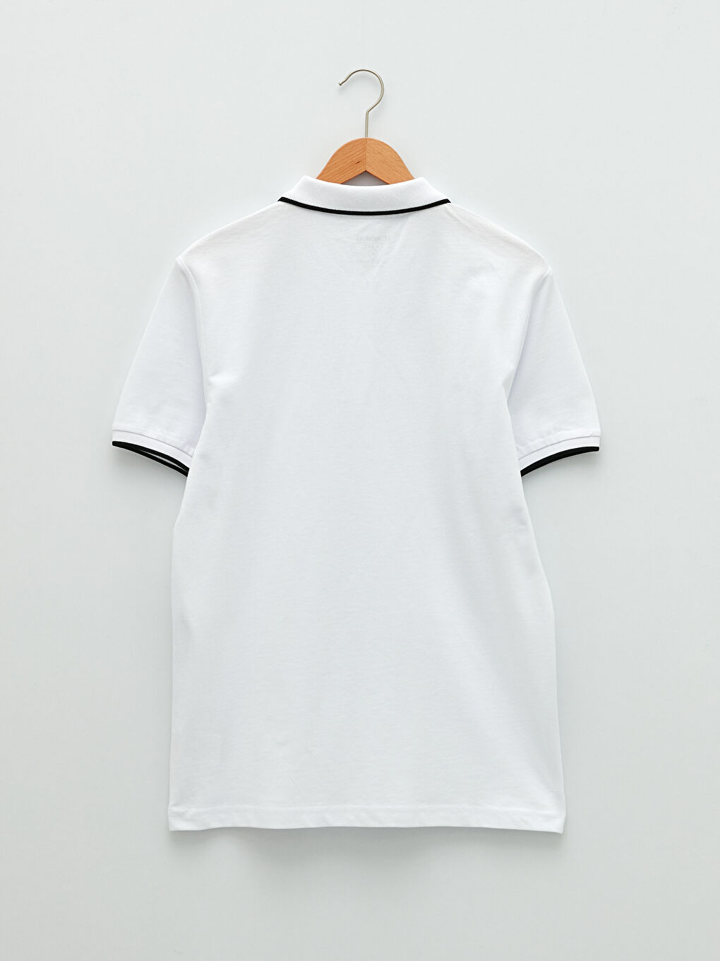 Polo Neck Short Sleeve Pique Men's T-Shirt-6