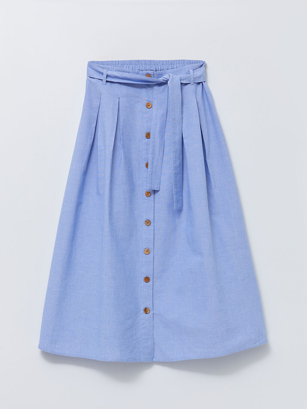 LCWAIKIKI Classic Elastic Waist A Cut Cotton Women's Skirt -S2AD28Z8-S0T