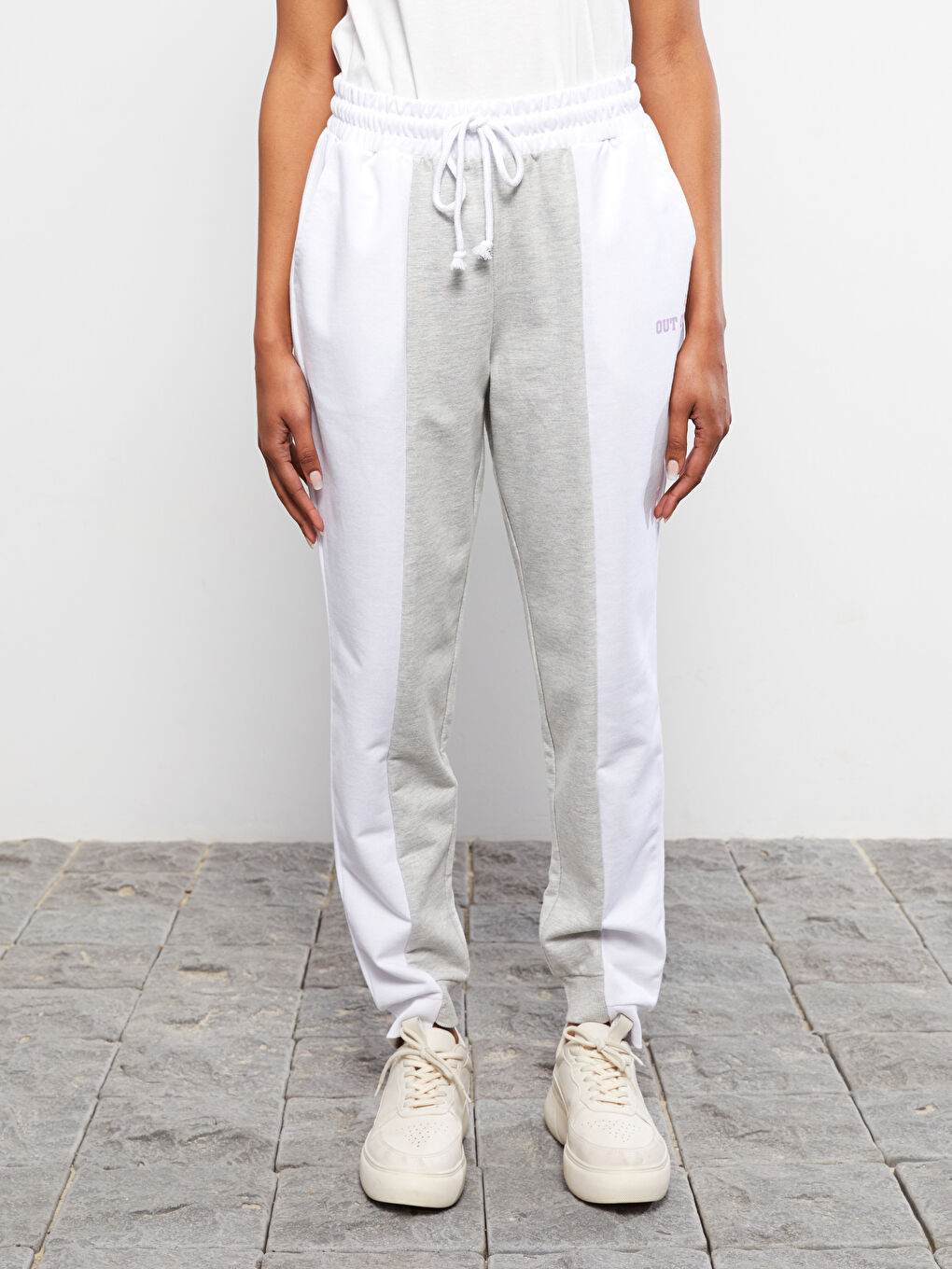 Әйелдерге арналған түрлі-түсті спорттық шалбар-3