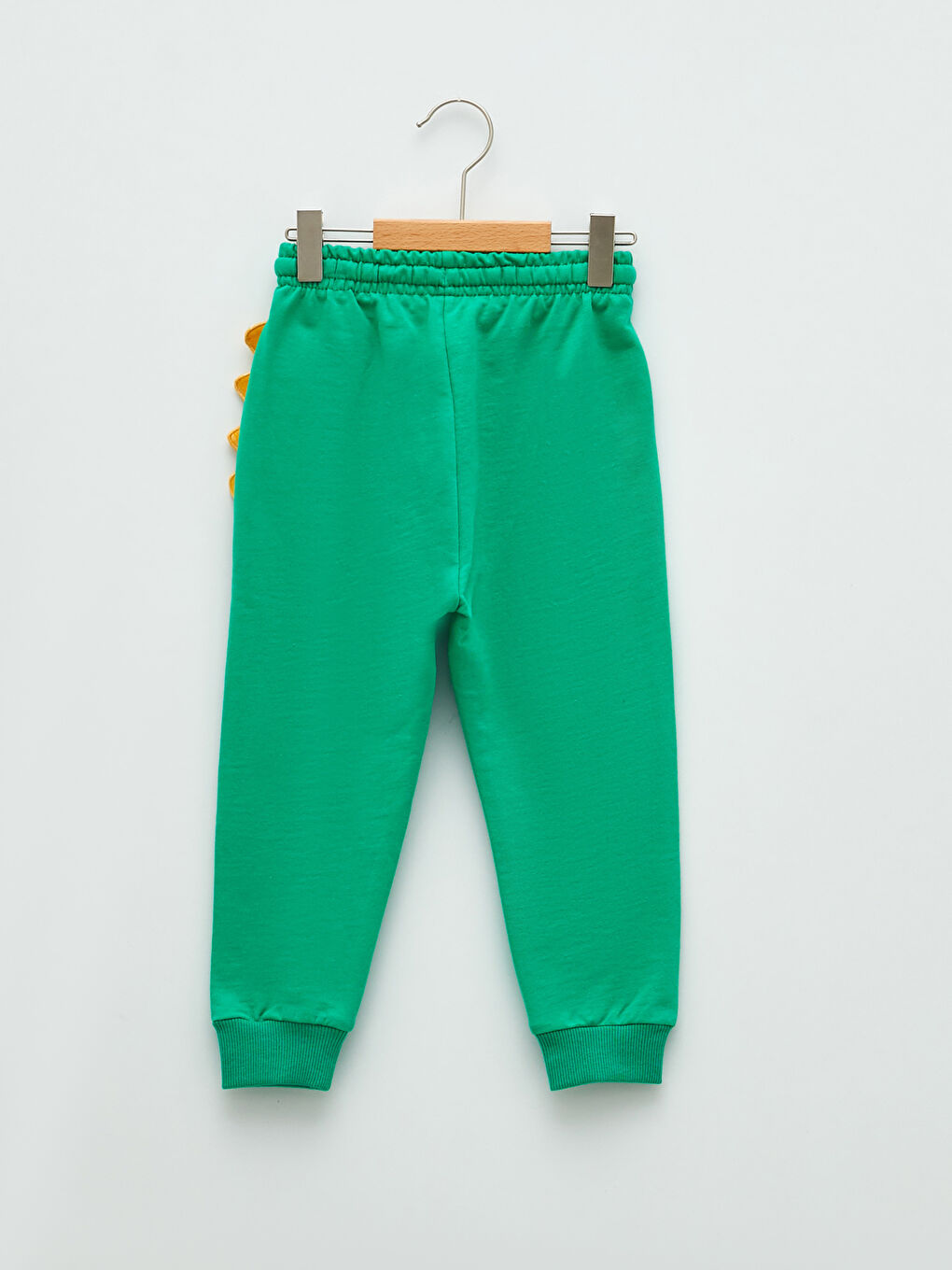 Yeşil Beli Lastikli Baskılı Erkek Bebek Jogger Eşofman Alt-1