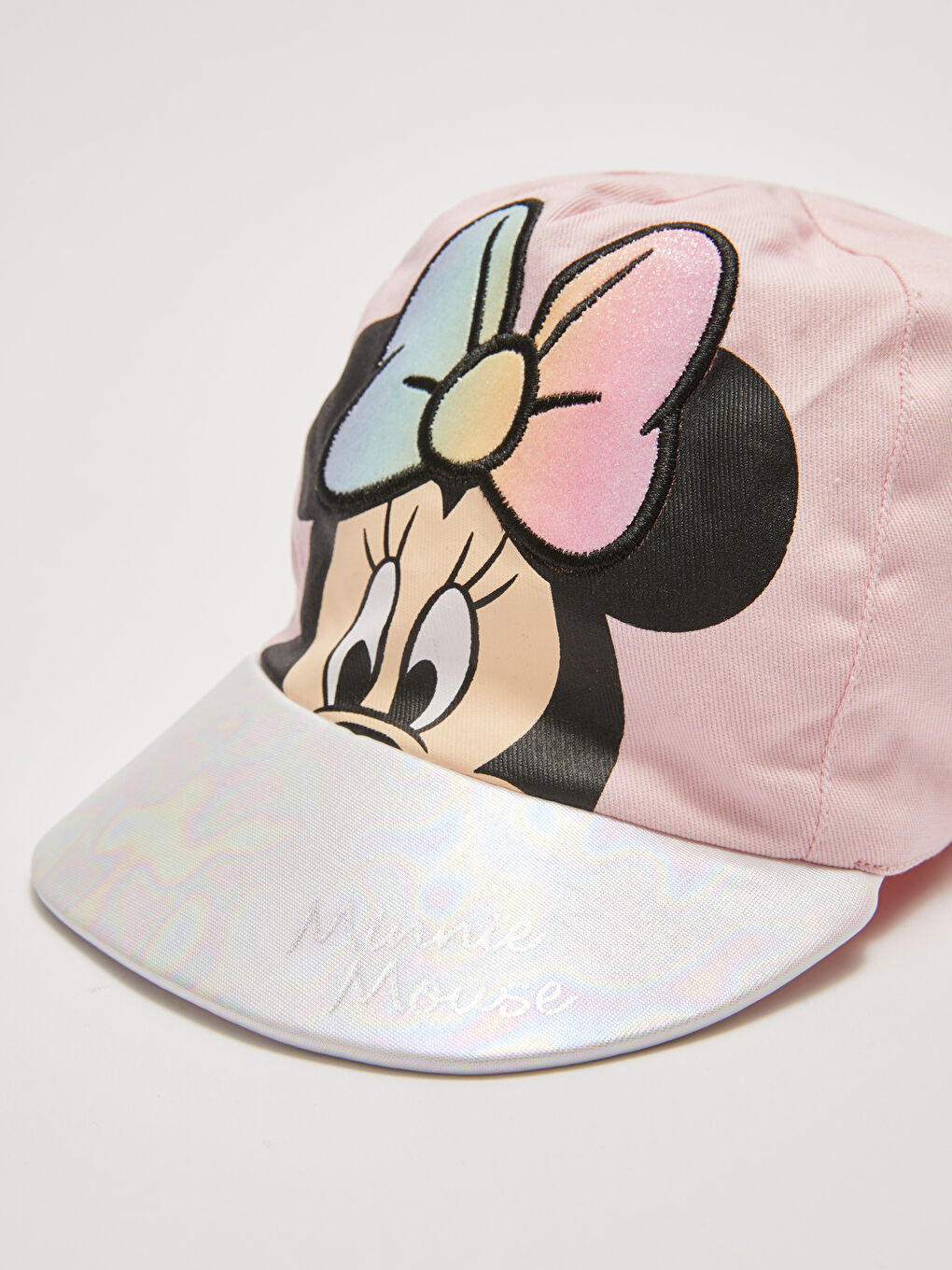 Minnie Mouse Printed Baby Girl Hat-3