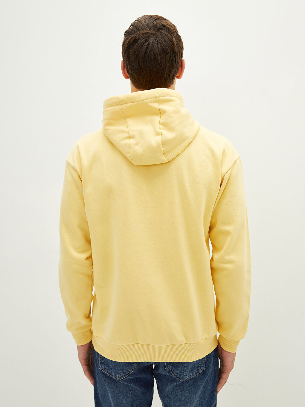 Hanorac Gros cu Mânecă Lungă Imprimat pentru Bărbați-4